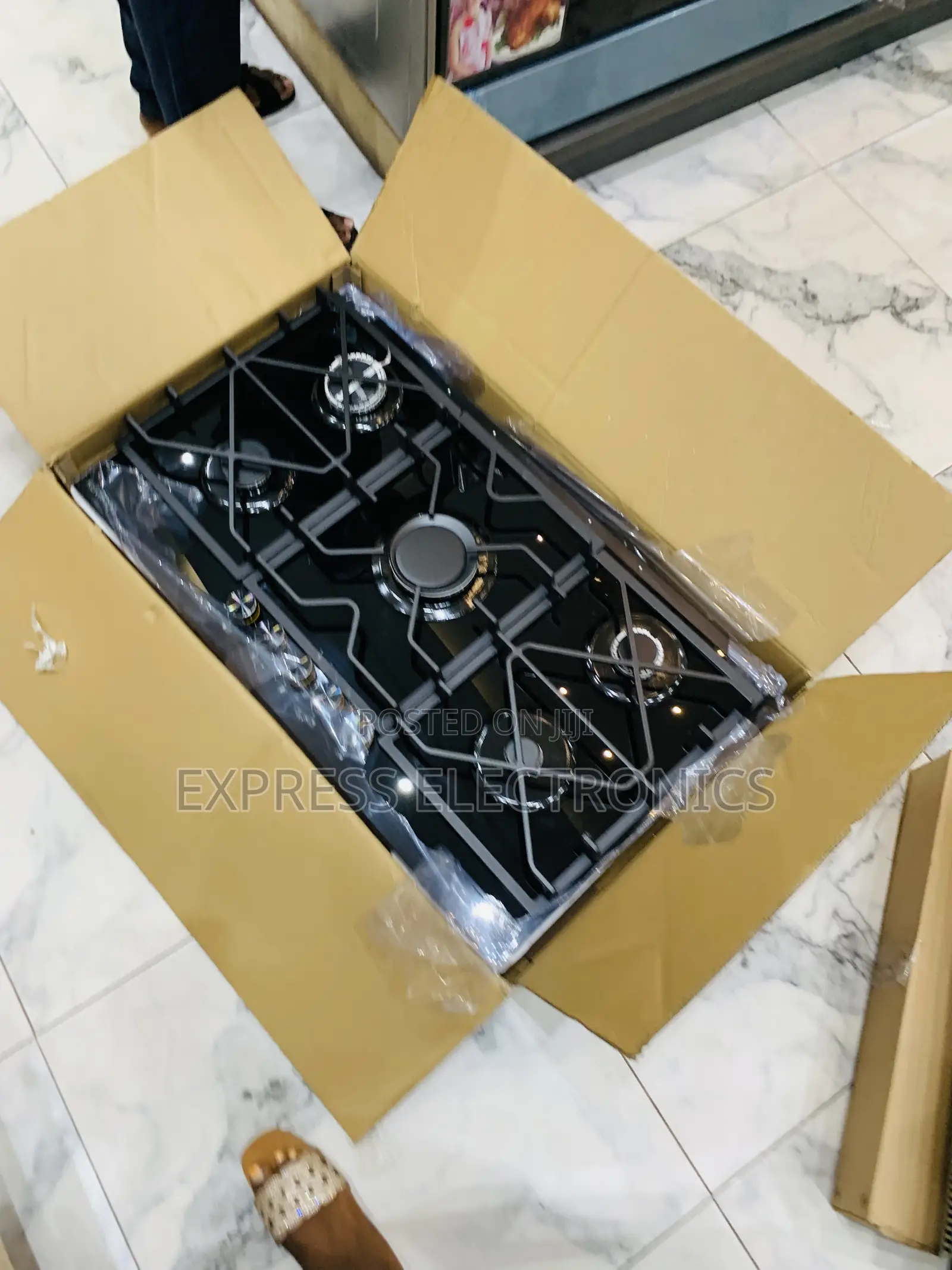 Limited Stock Kenwood KHG 705 SS Gas Hob 75 Cm Stainless Steel