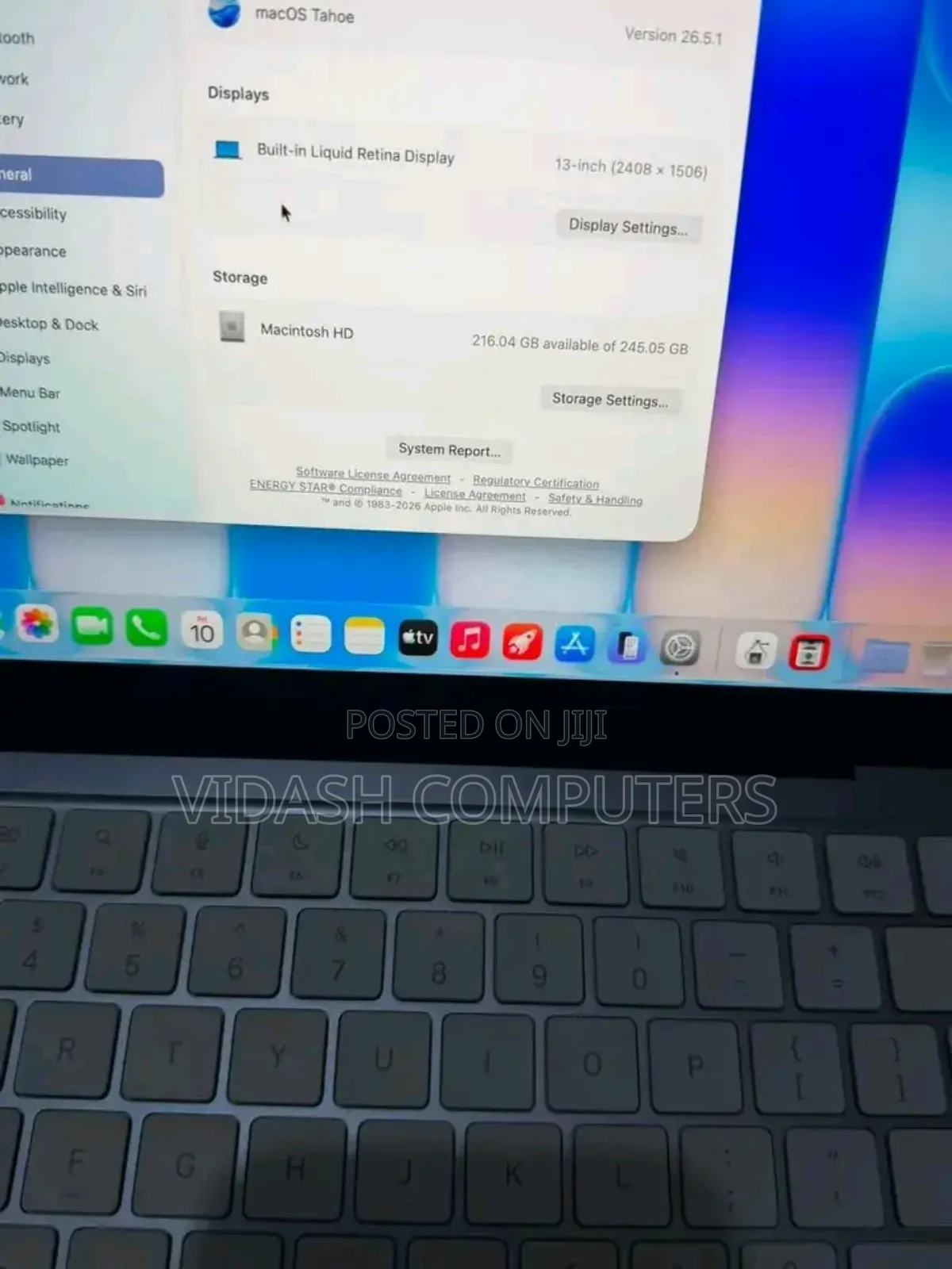 New Laptop Apple MacBook Neo 2026 8GB Apple M5 SSD 256GB