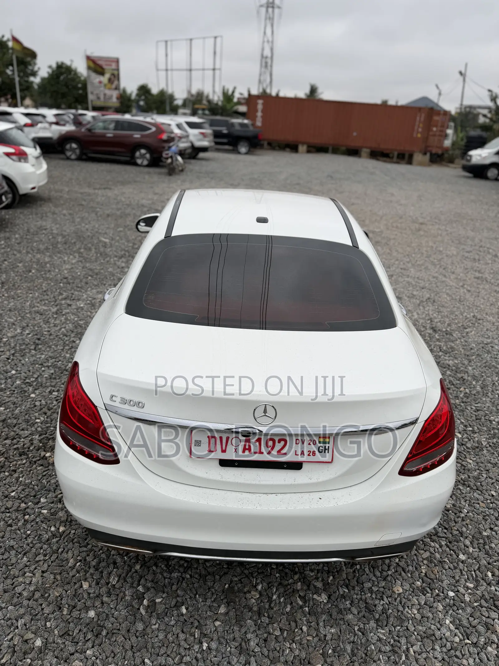 Mercedes-Benz C300 Base 4Matic Sedan AWD (2.0L 4cyl 7A) 2017 White