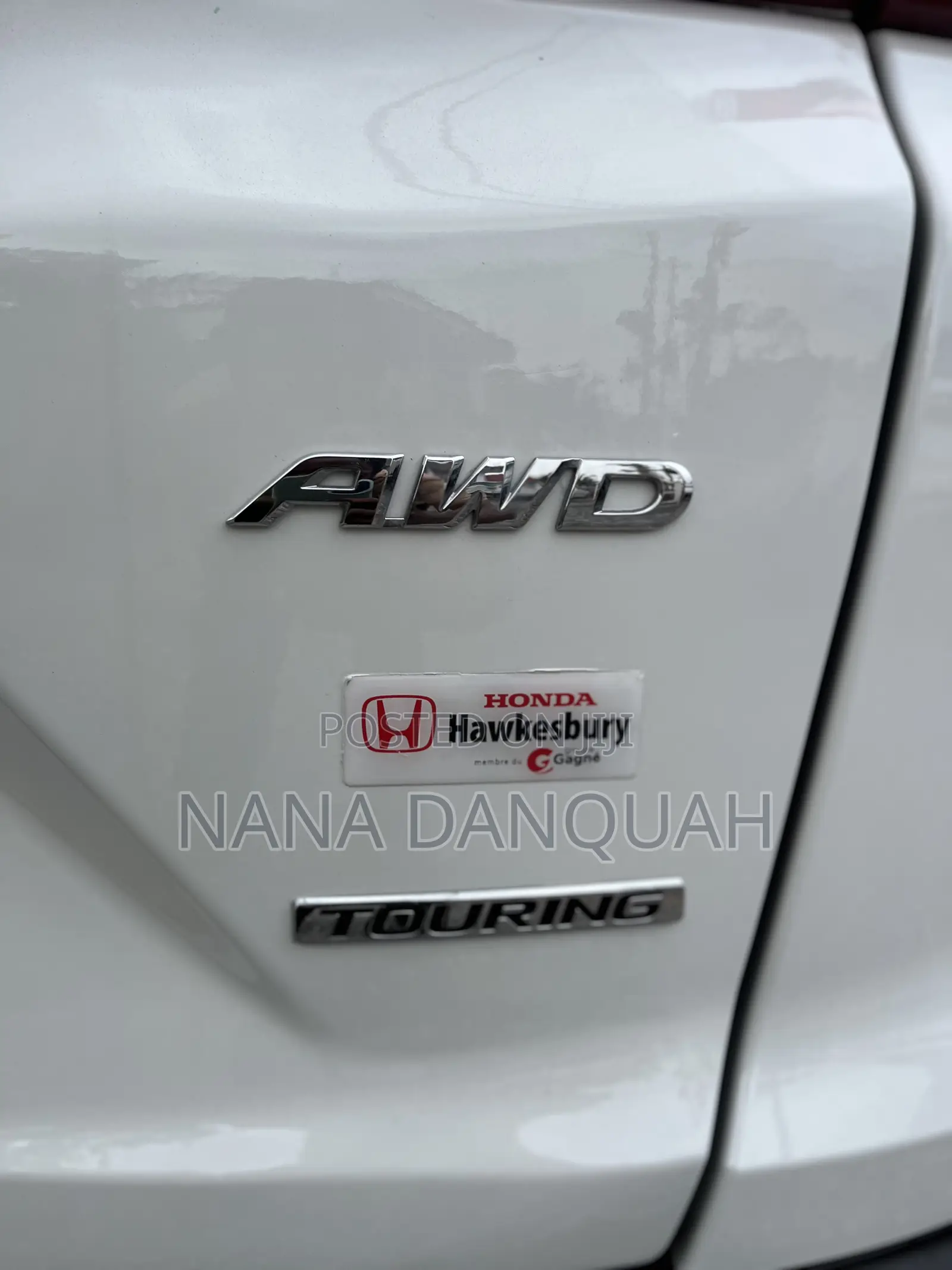 Honda CR-V Touring AWD 2018 White