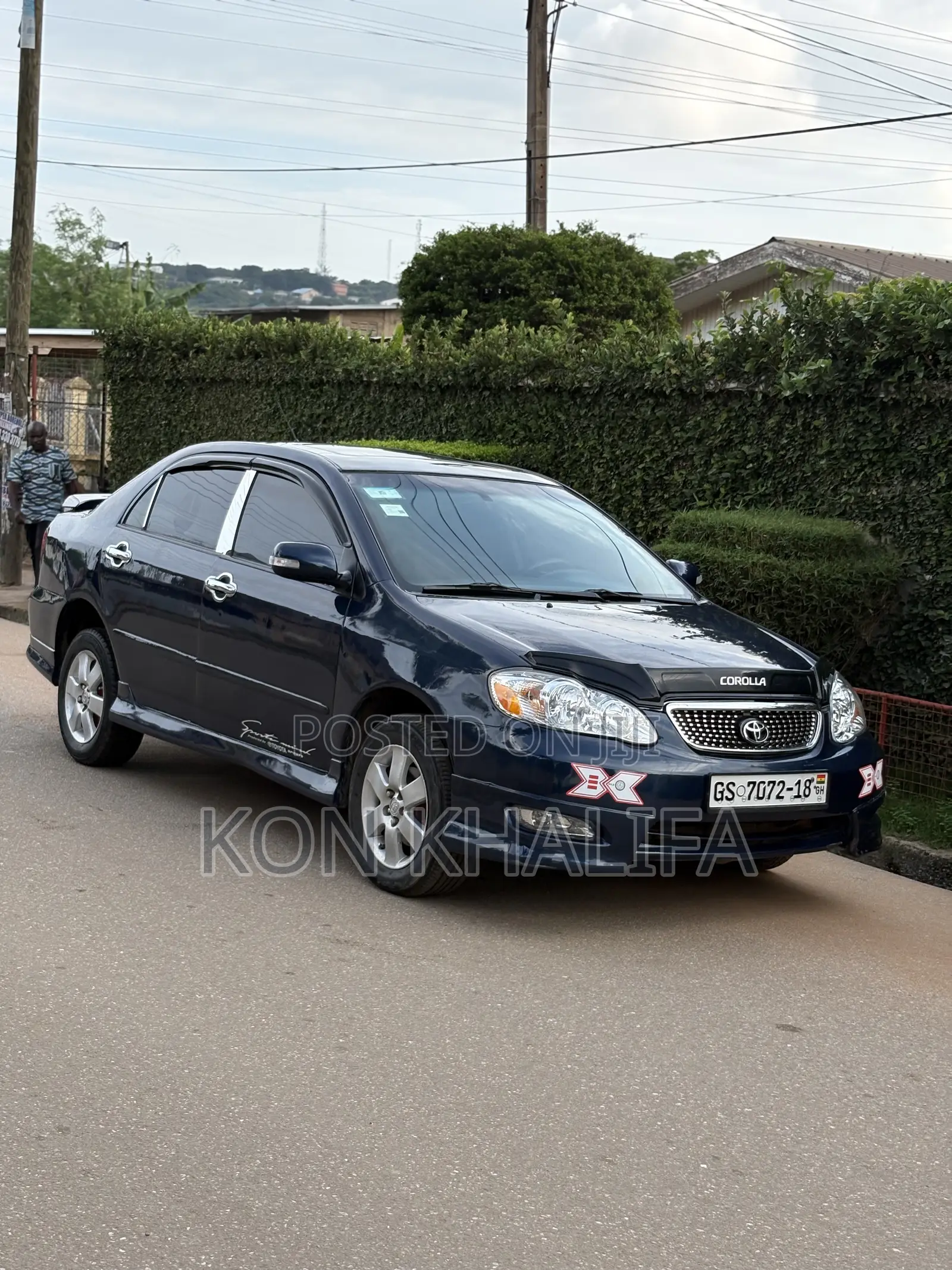 Toyota Corolla S 2007 Blue
