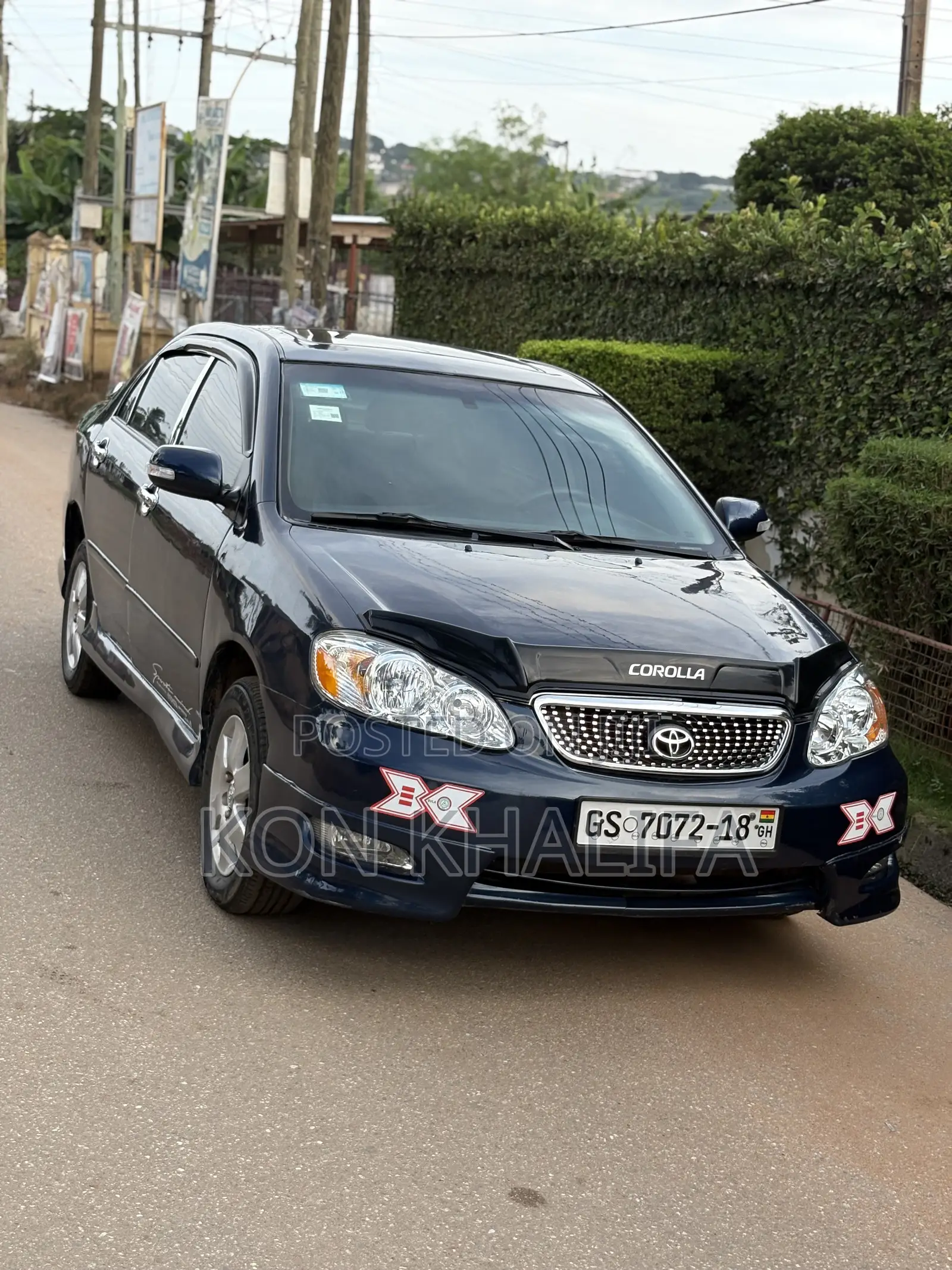 Toyota Corolla S 2007 Blue