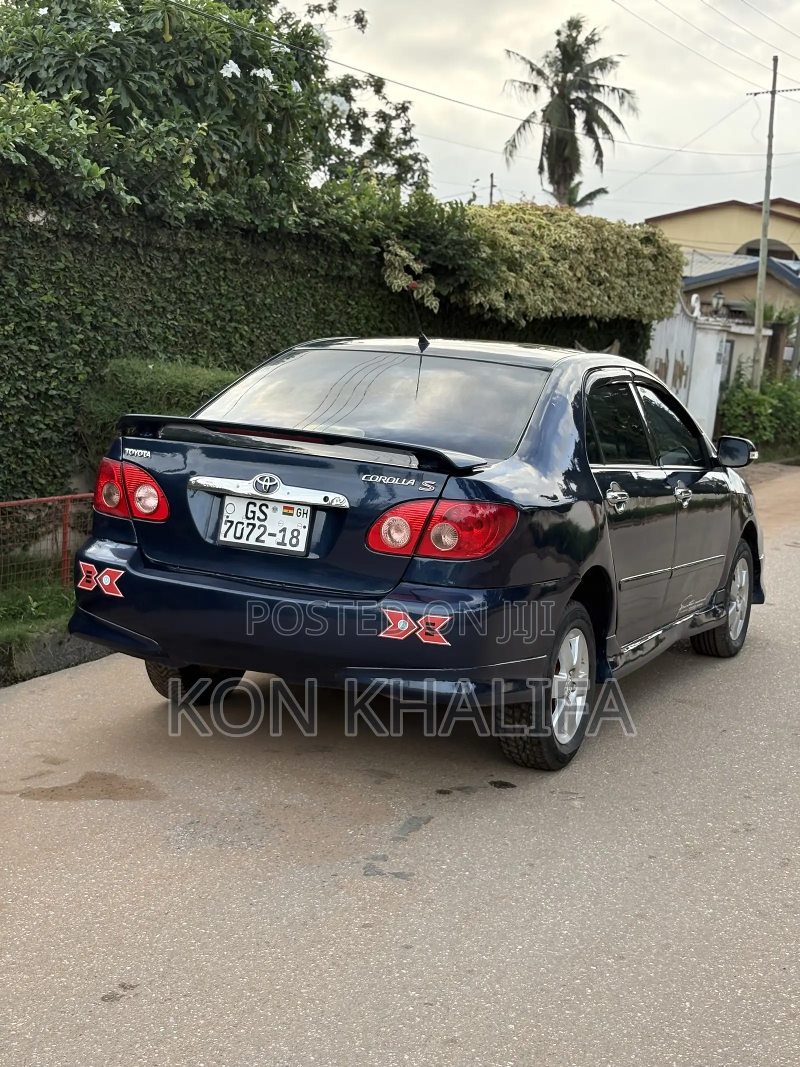 Toyota Corolla S 2007 Blue
