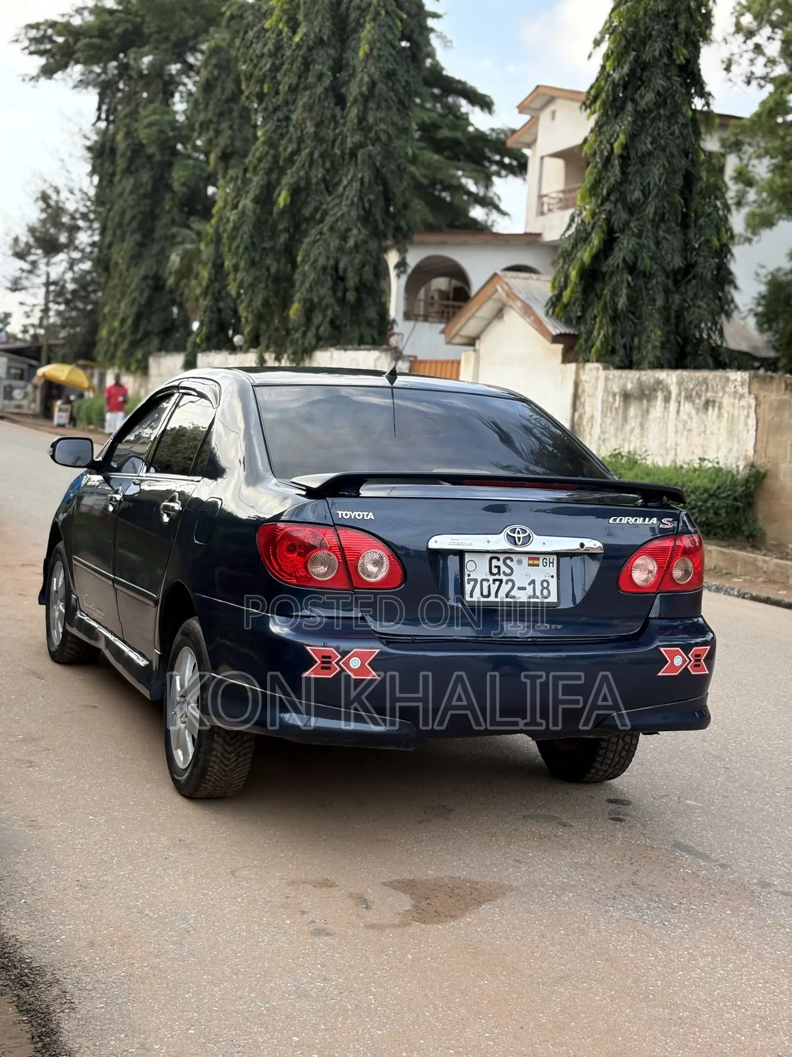 Toyota Corolla S 2007 Blue