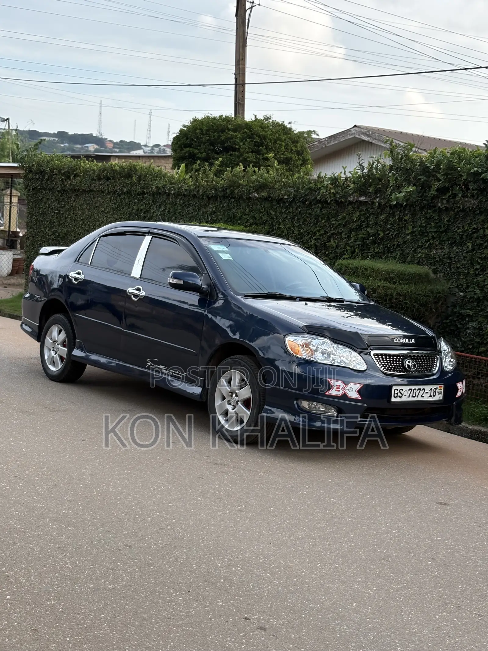 Toyota Corolla S 2007 Blue
