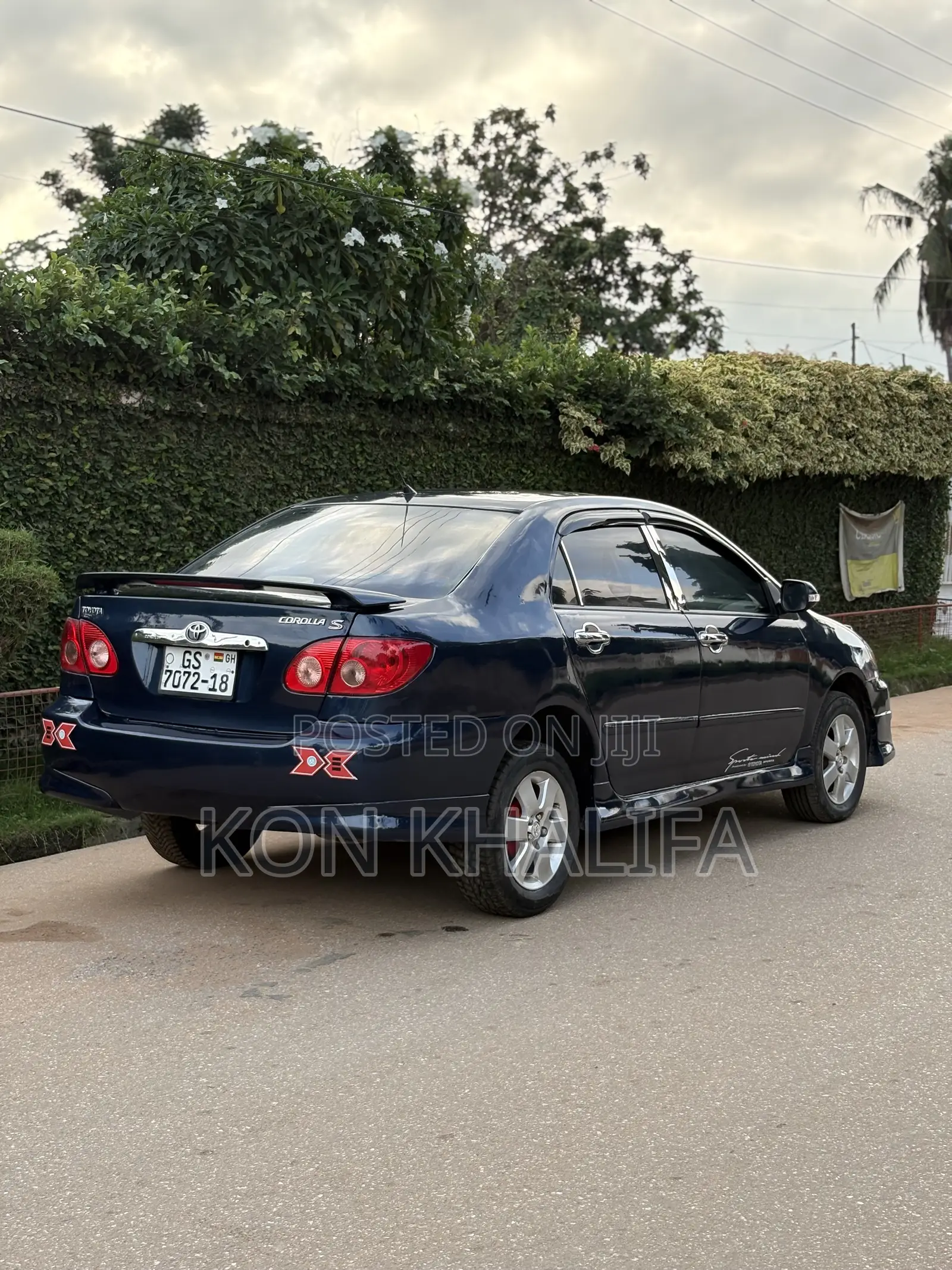 Toyota Corolla S 2007 Blue