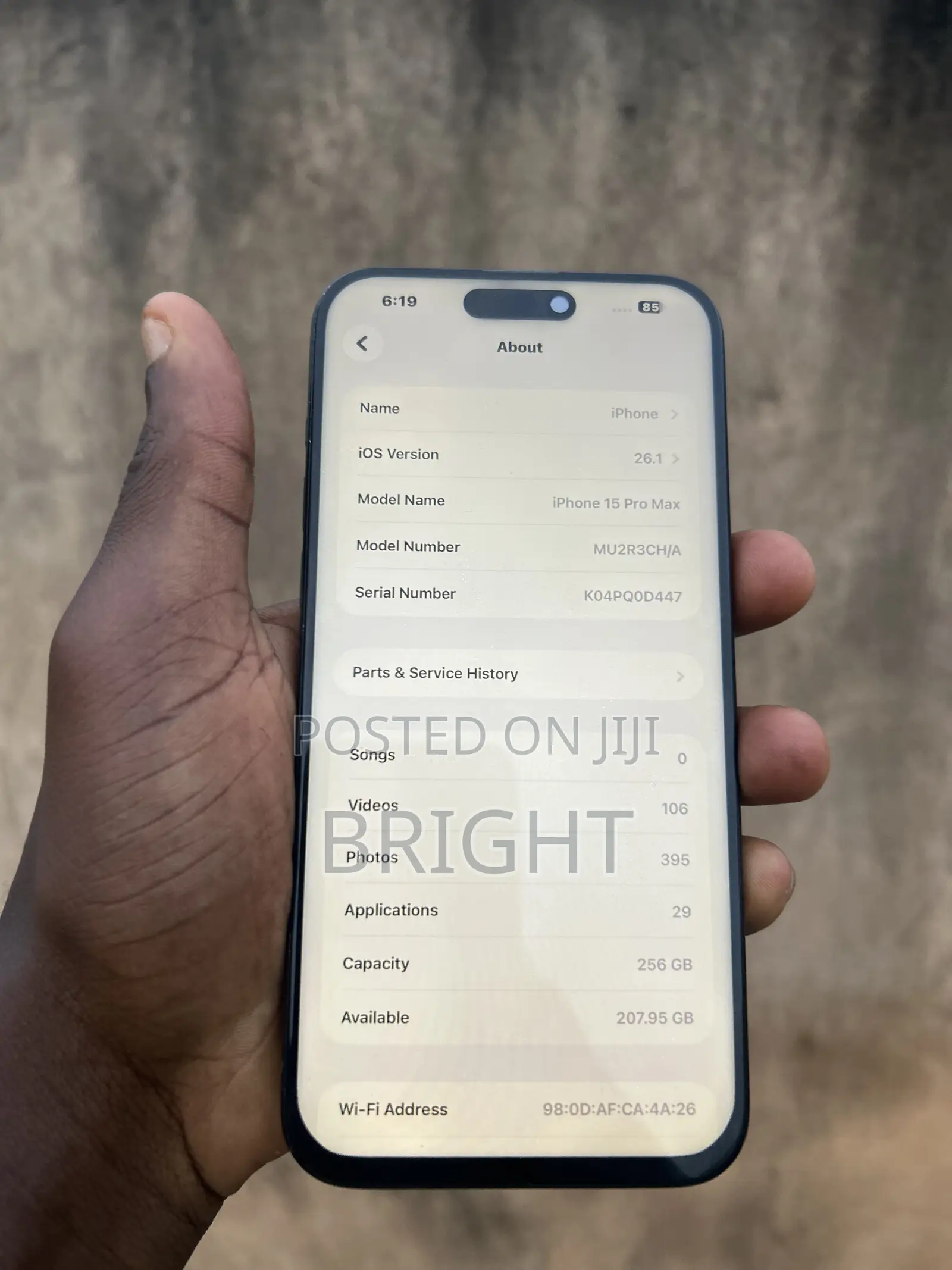 Apple iPhone 15 Pro Max 256 GB