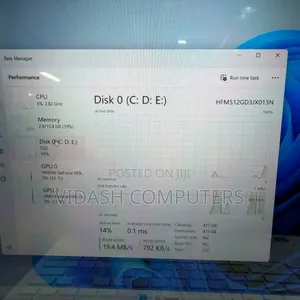 New Laptop Asus TUF Dash F15 16GB Intel Core i7 SSD 512GB