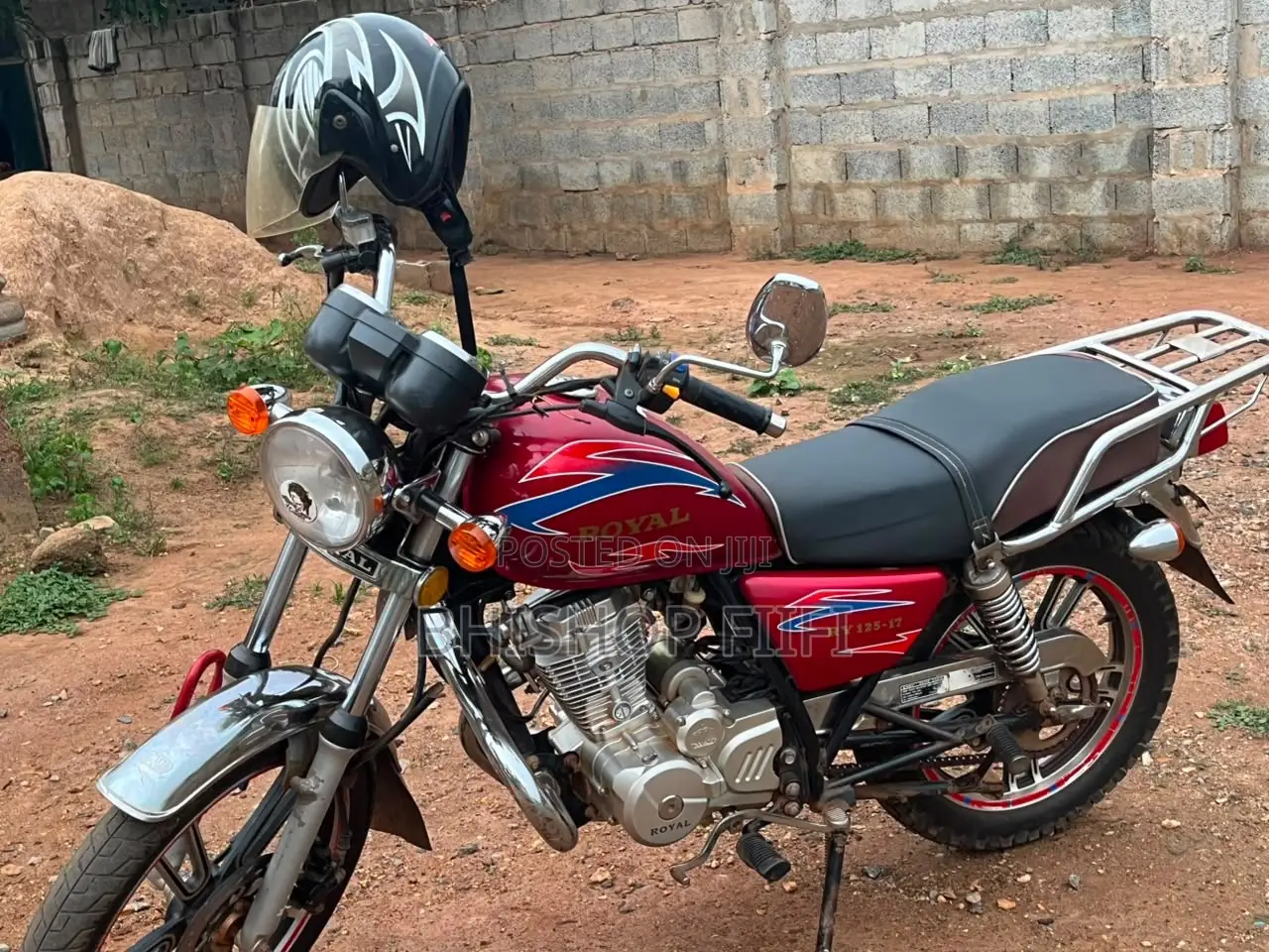 Royal Motorcycle 2025 Red