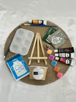 Open Canvas Ghana: Paint Set Up for 6 – Group Deal