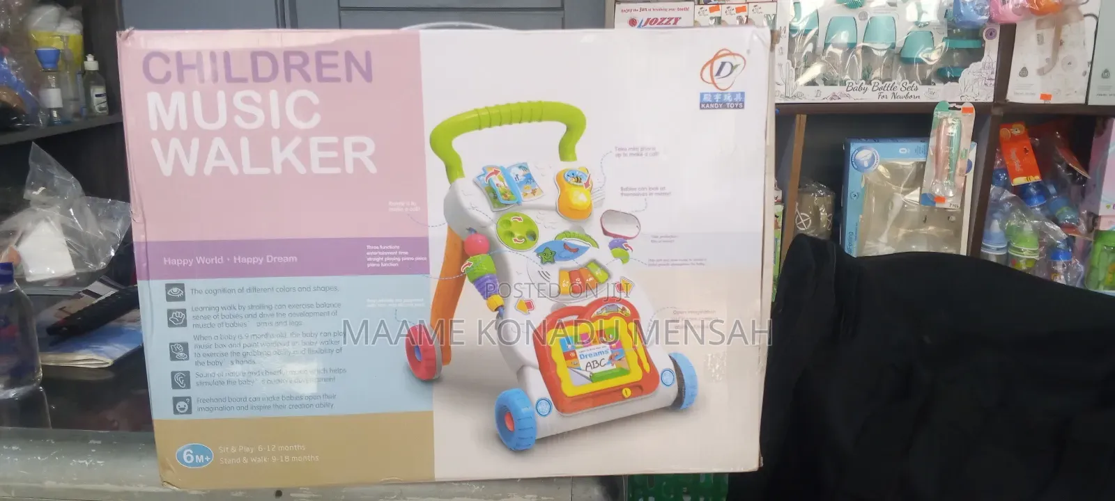 Children Music Push Walker