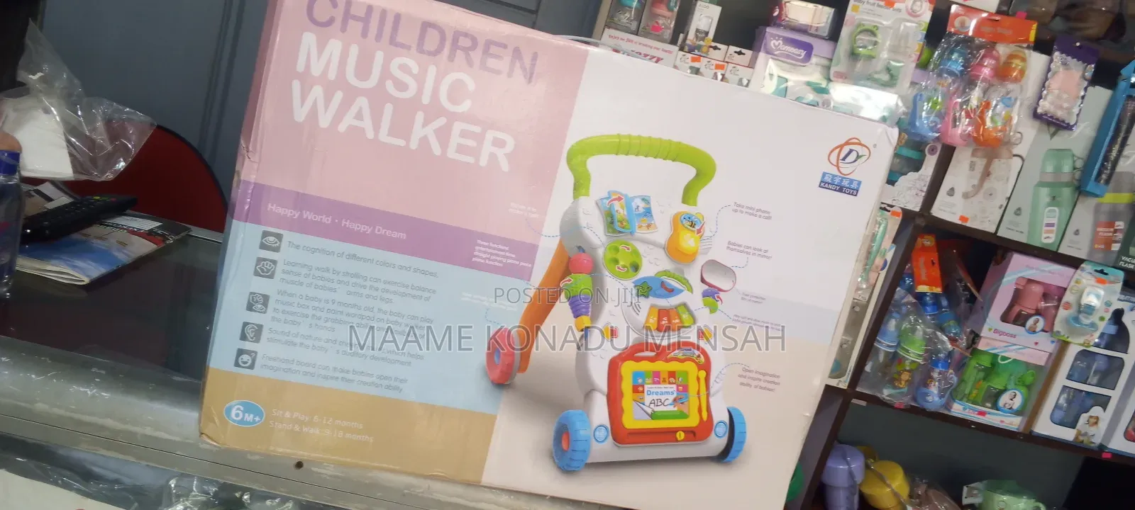 Children Music Push Walker