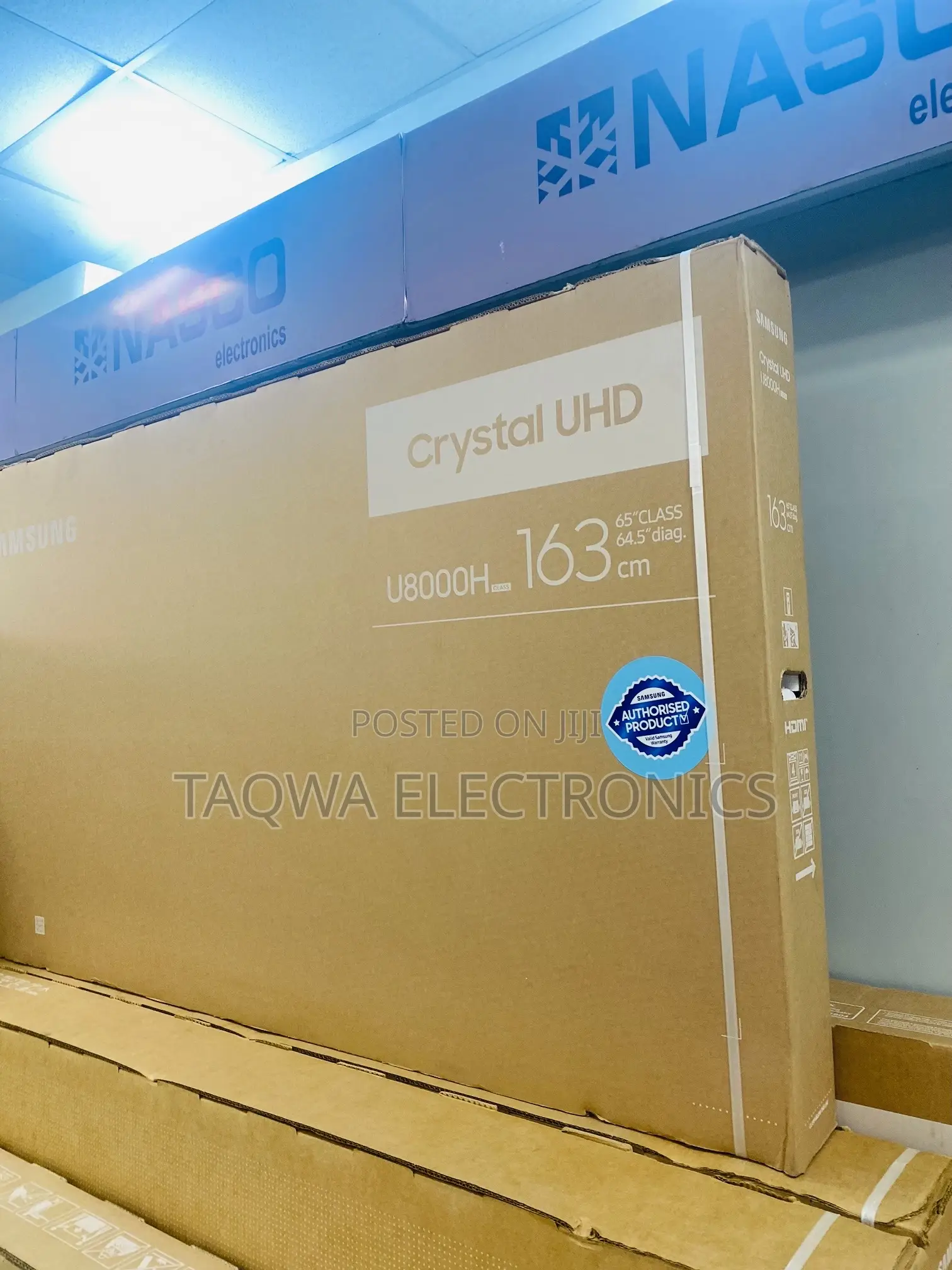 Samsung Crystal UHD 65 Inch/U8000h TV