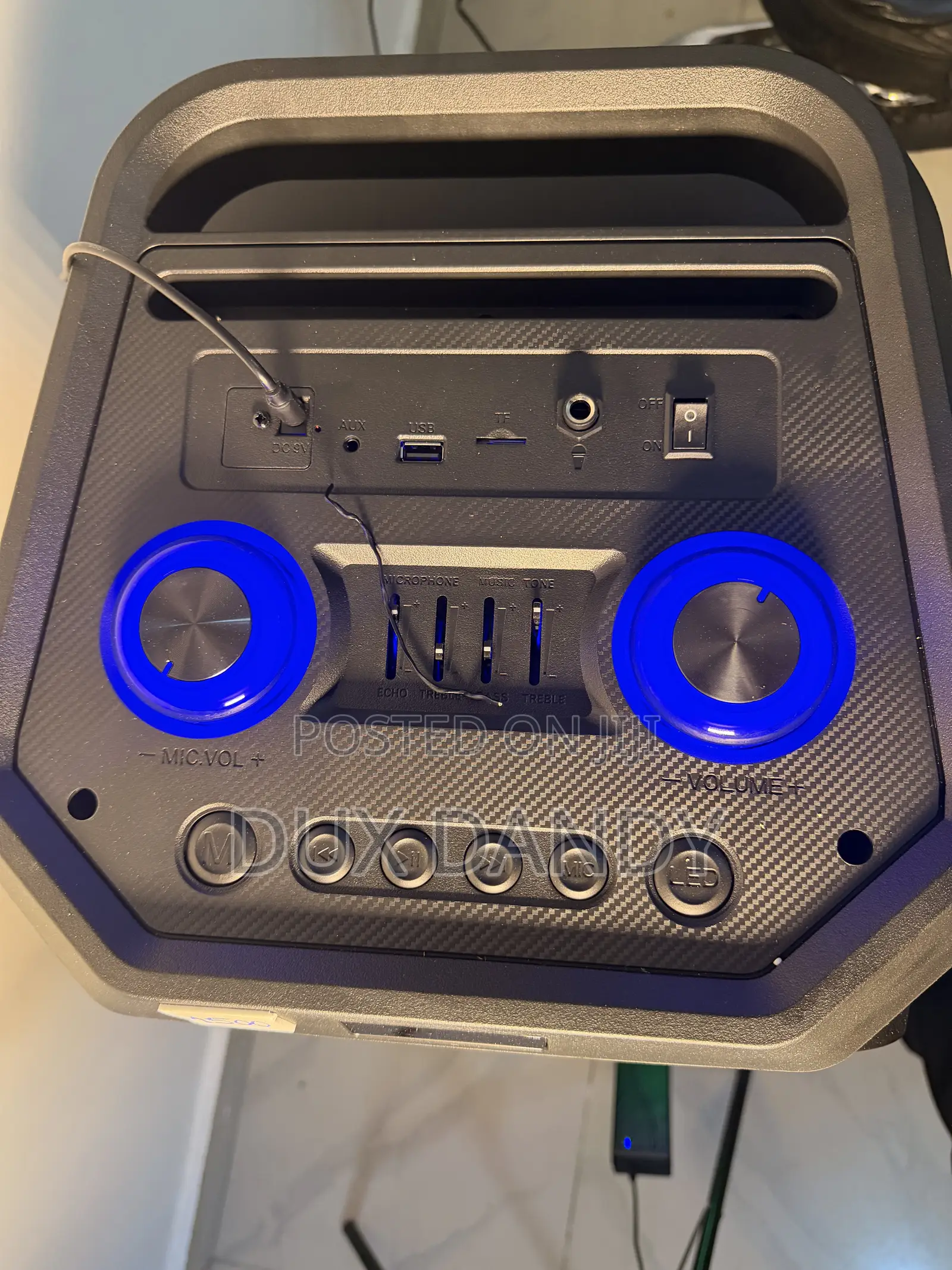 Speaker With 2 Microphones Fresh in Box