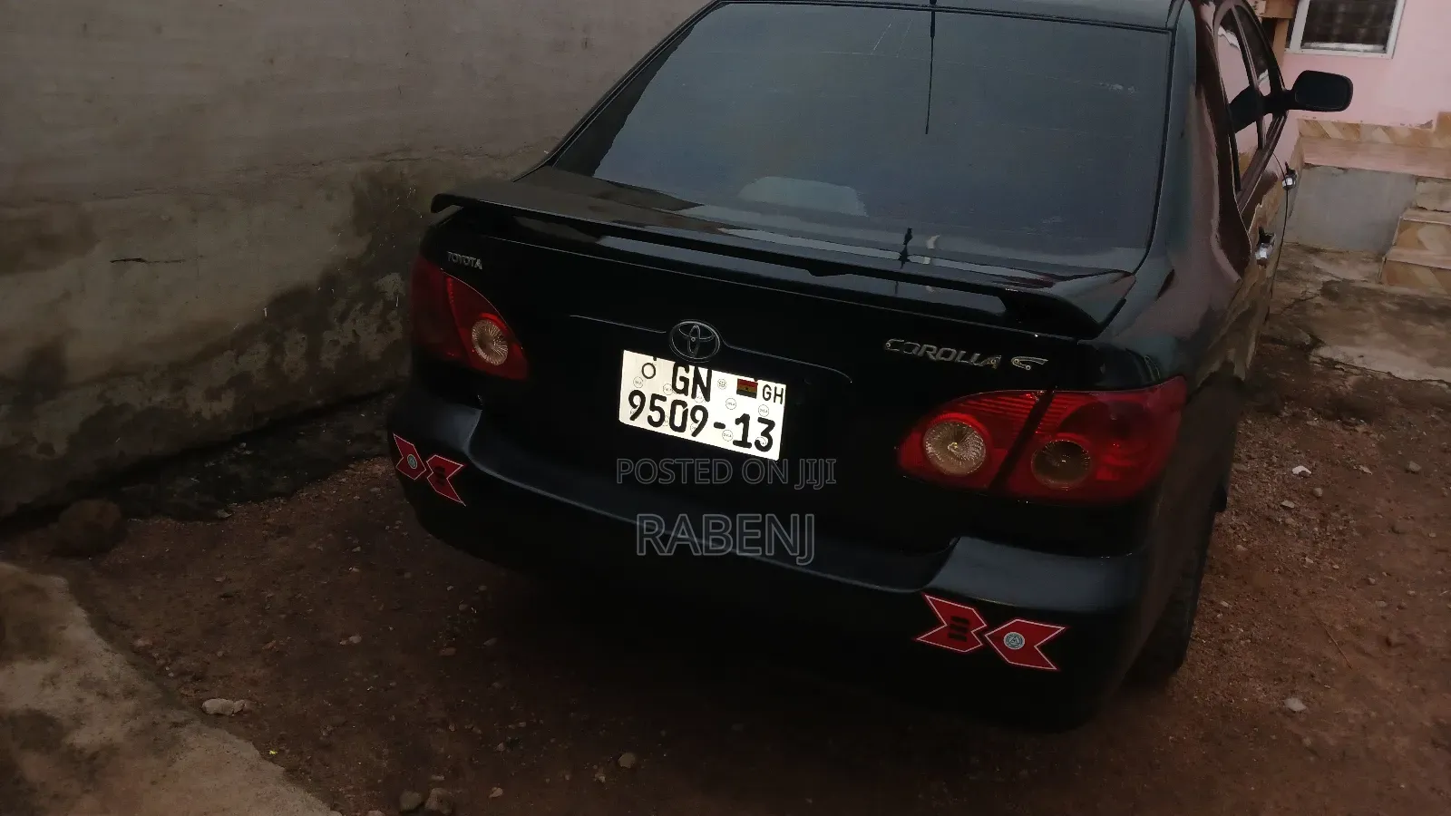 Toyota Corolla 2007 Black