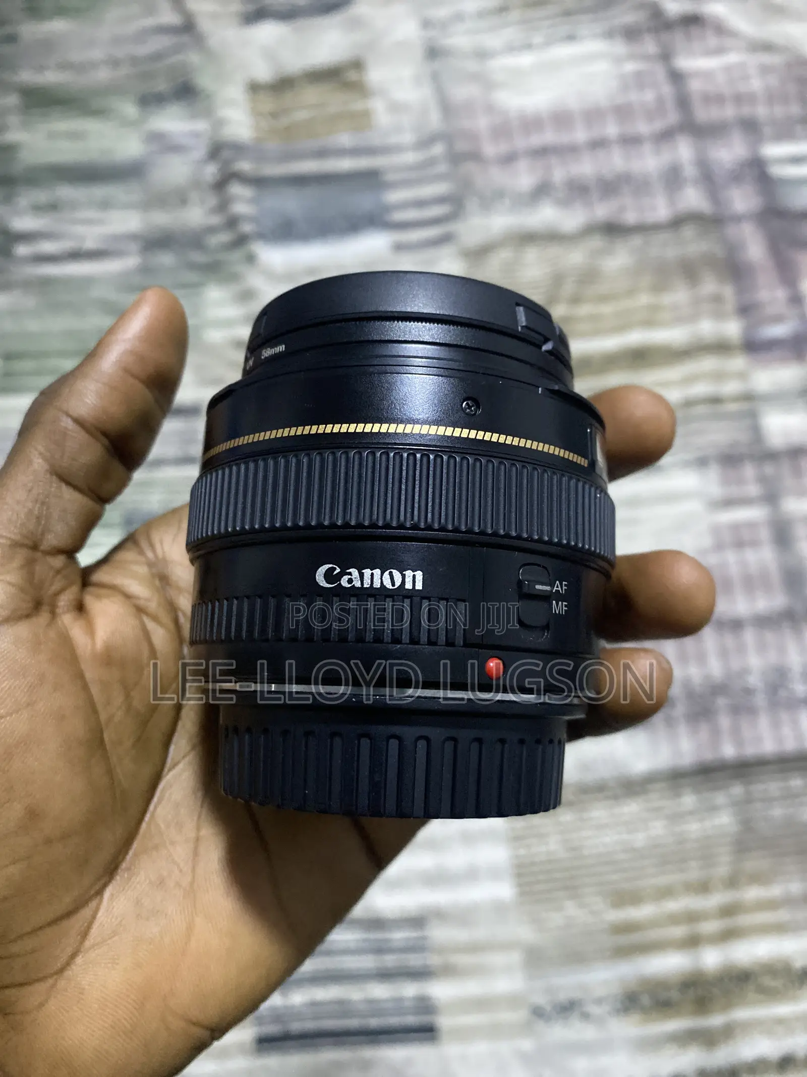 Canon EF 50mm F/1.4 USM Lens