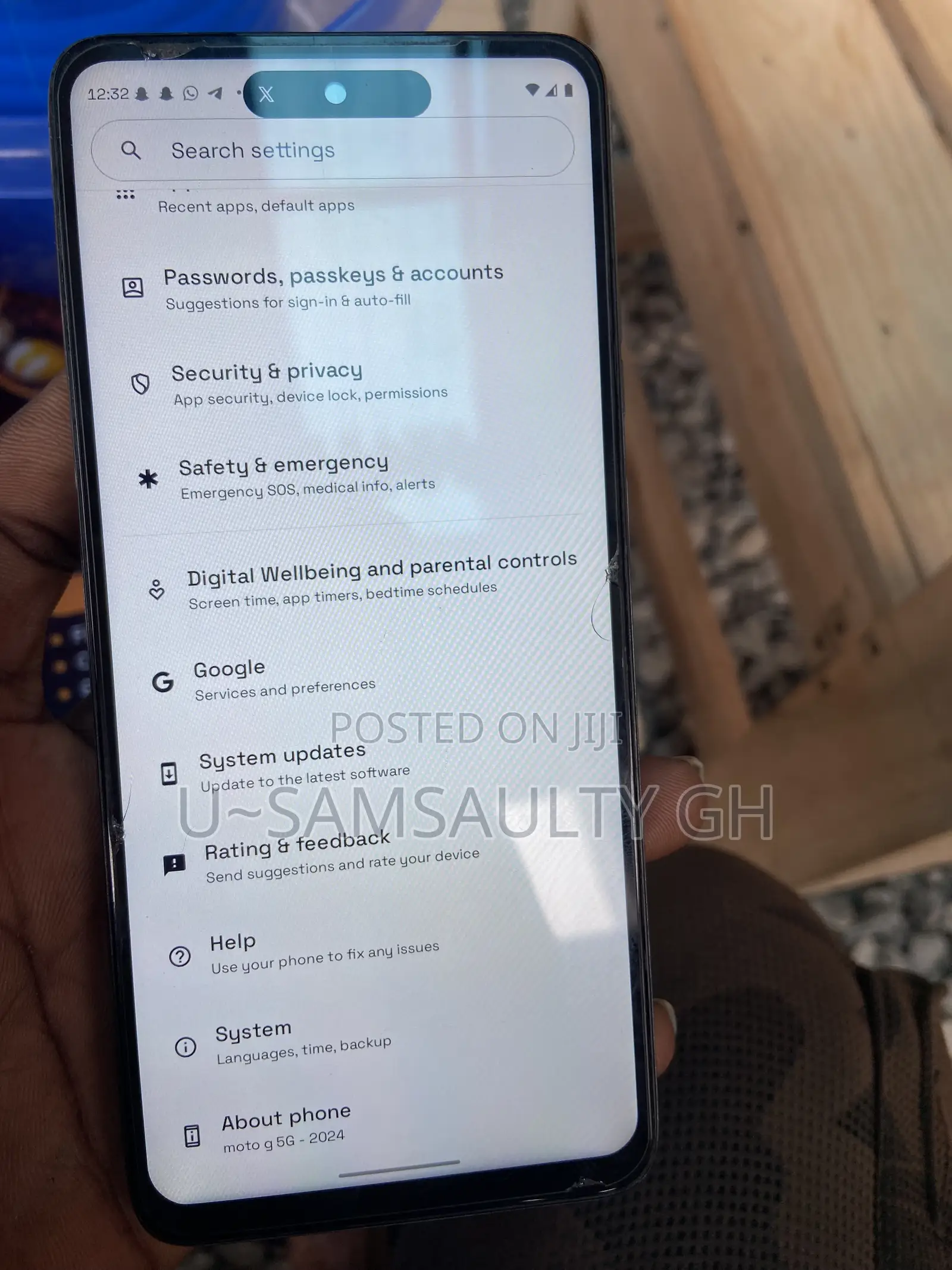 Motorola Moto G (2024) 128 GB Silver