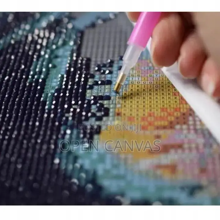 Open Canvas Ghana: Diamond Art Set Up for 6 – Group Deal