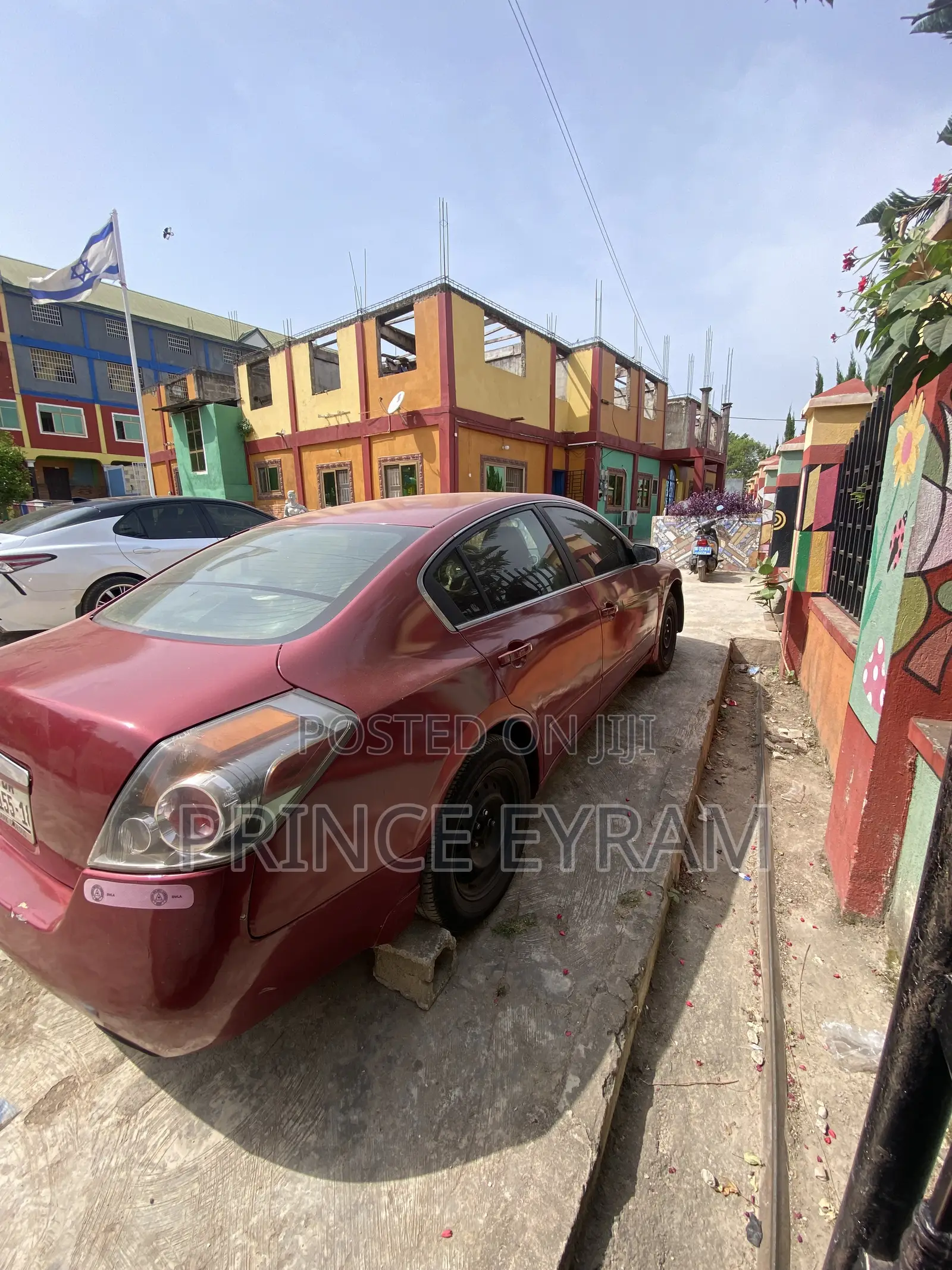 Nissan Altima 2.5 2007 Burgundy