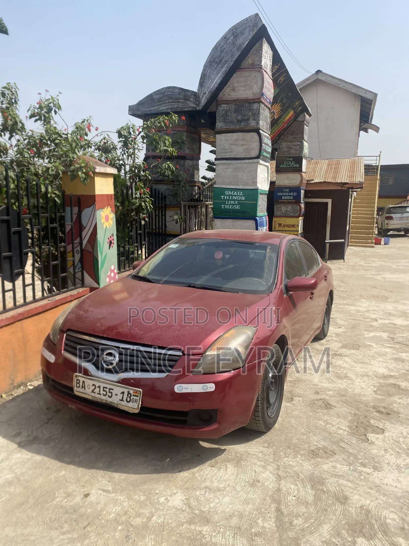 Nissan Altima 2.5 2007 Burgundy