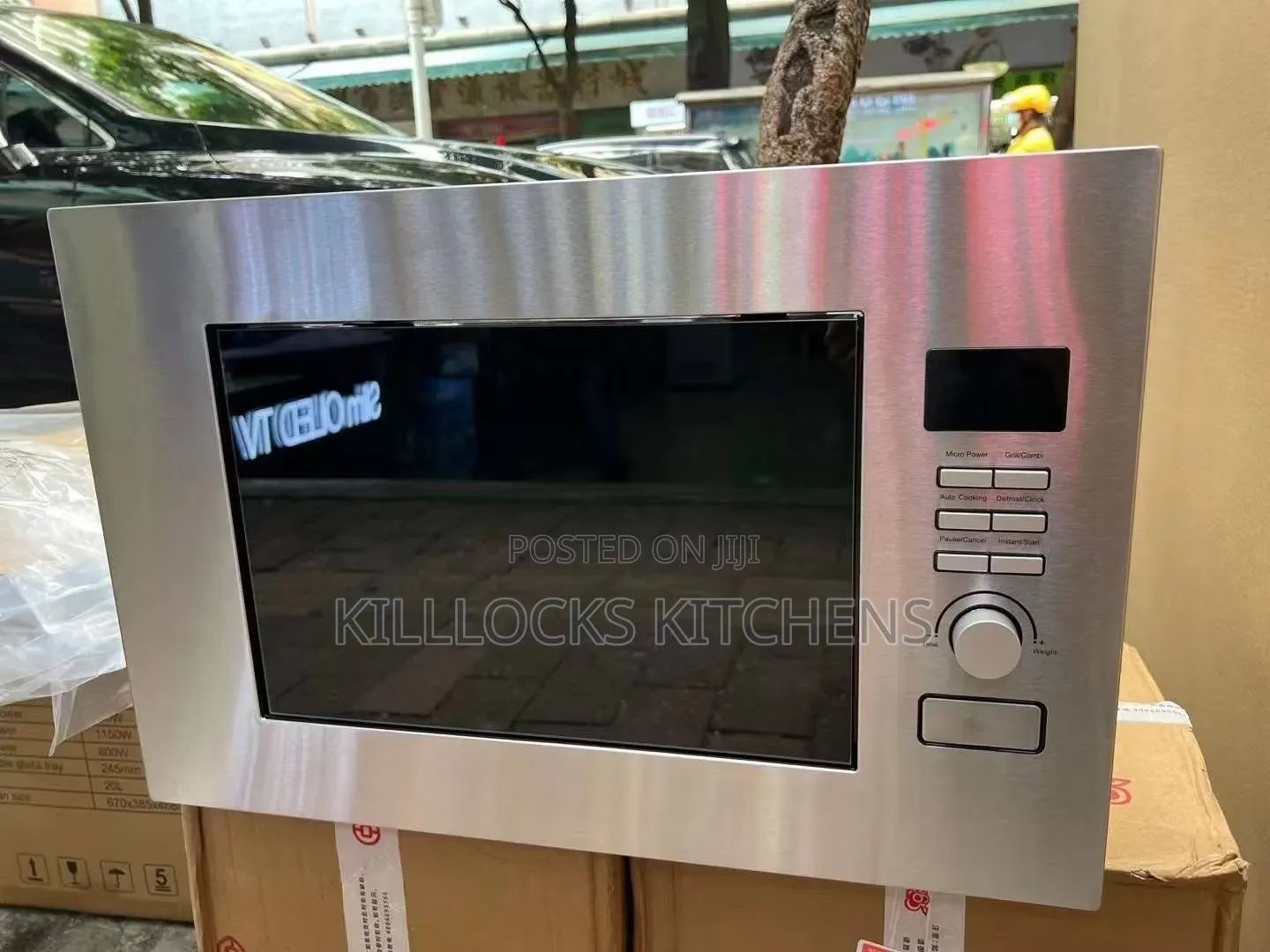 Inbuilt Microwave - Digital / Analog