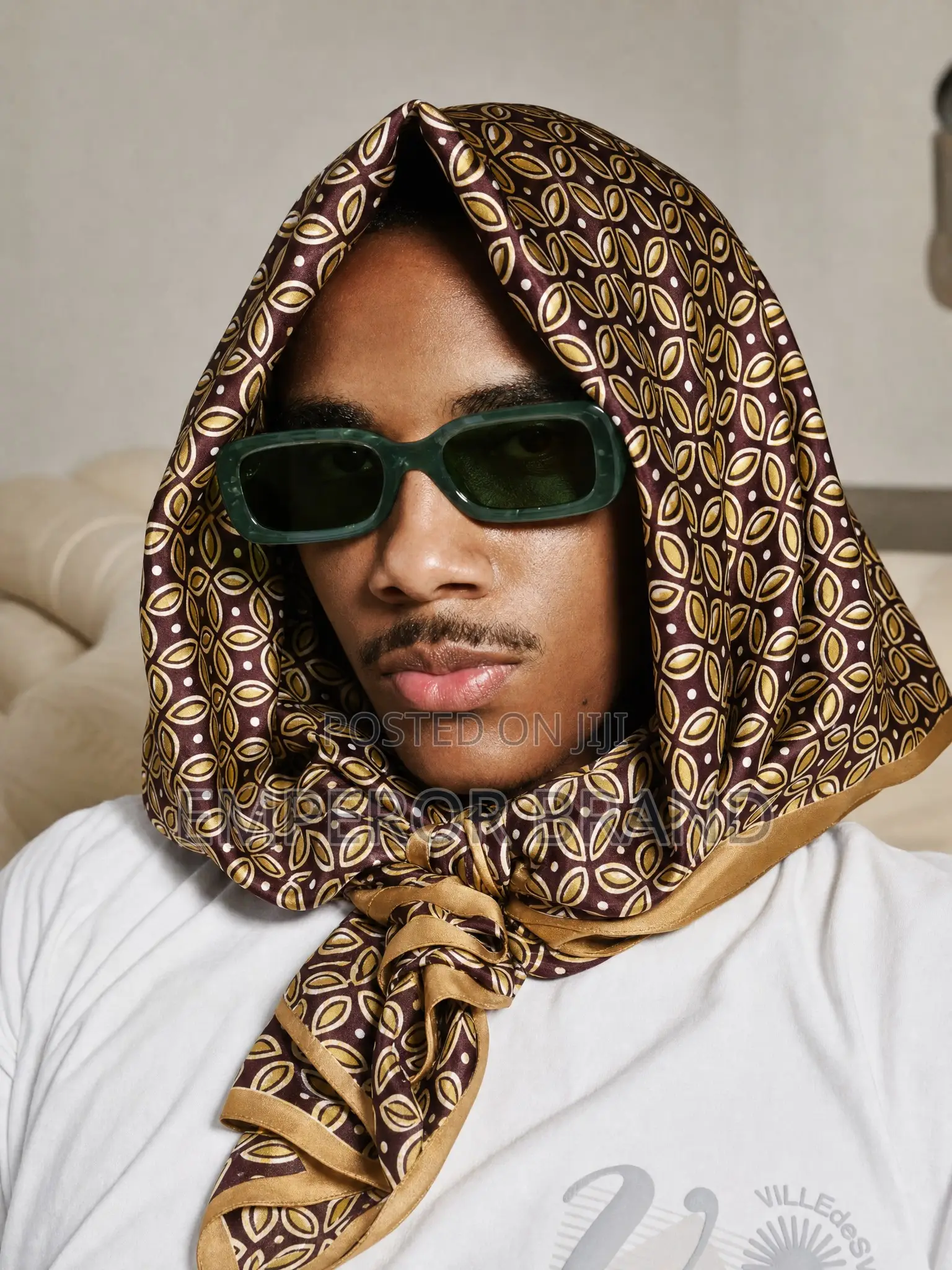 Emperor Nkabom Luxury Scarf | Premium Made in Ghana Designer Scarf