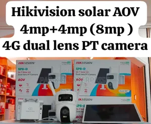 Hikvision AOV Dual Lens 4G Solar Pt Camera