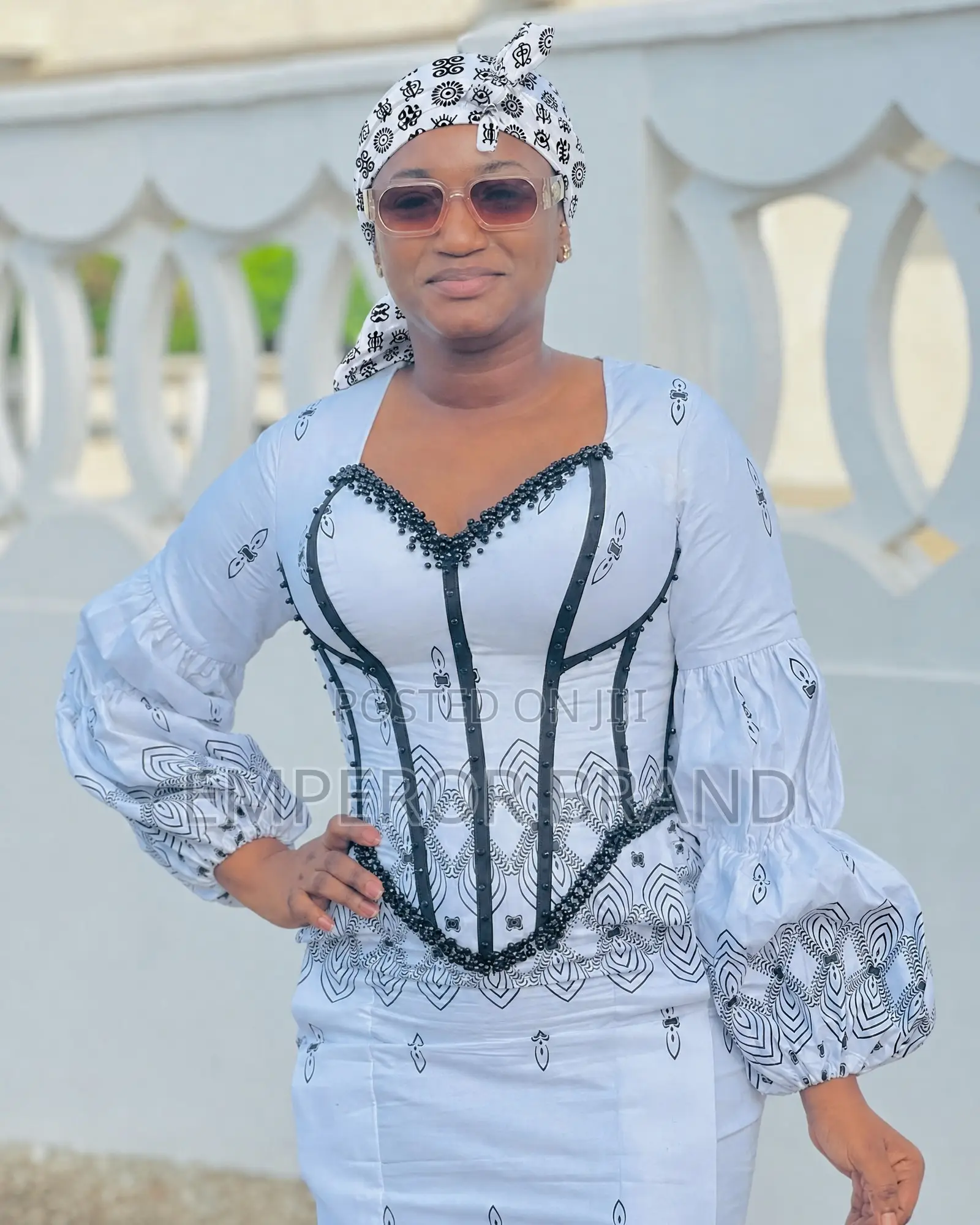Aseda Luxury Silk Scarf | Premium African Silk Head Wrap