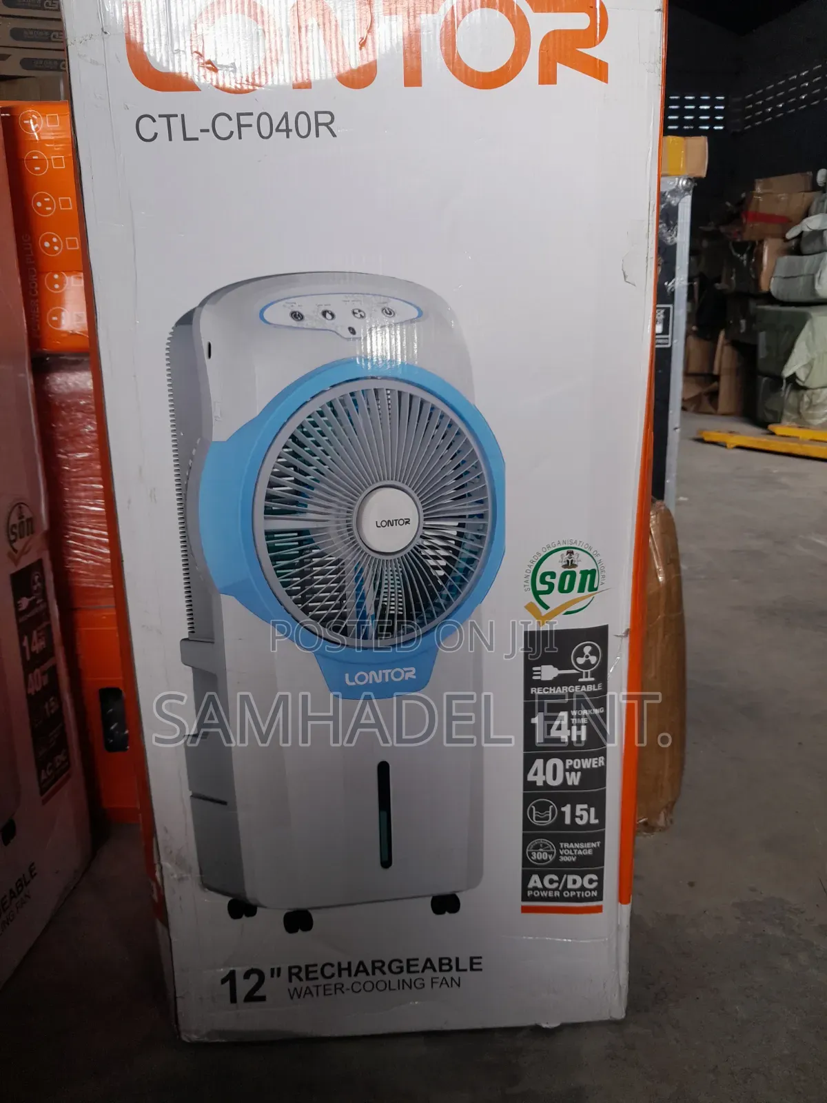 Rechargeable Air Cooler With Remote Control