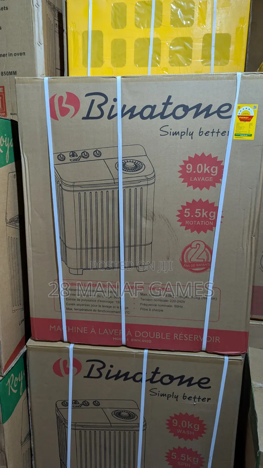 Binatone 9kg Washing Machine