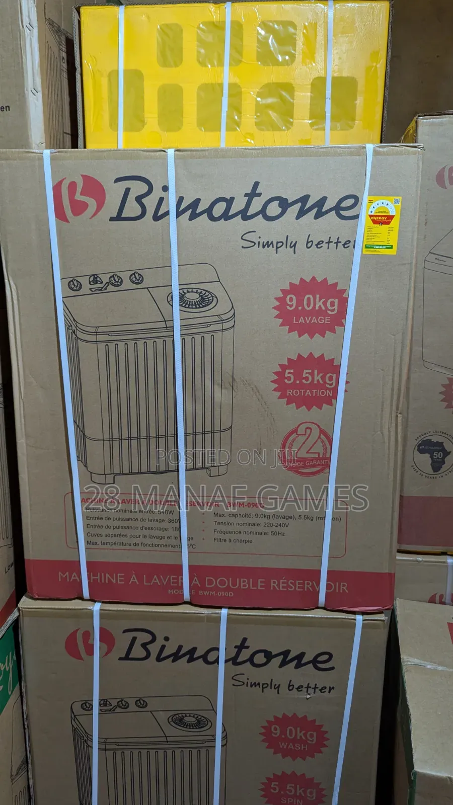 Binatone 9kg Washing Machine