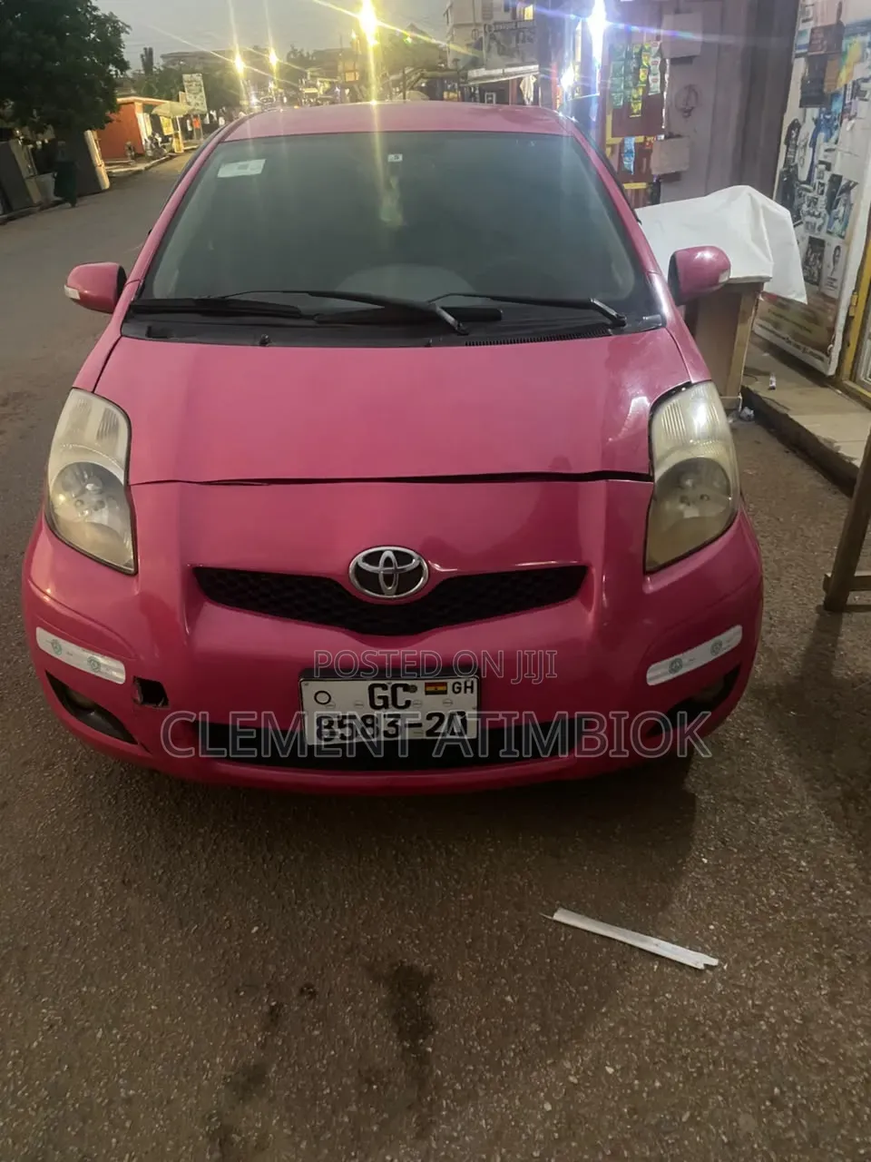 Toyota Vitz 1.3 FWD 5dr 2020 Pink