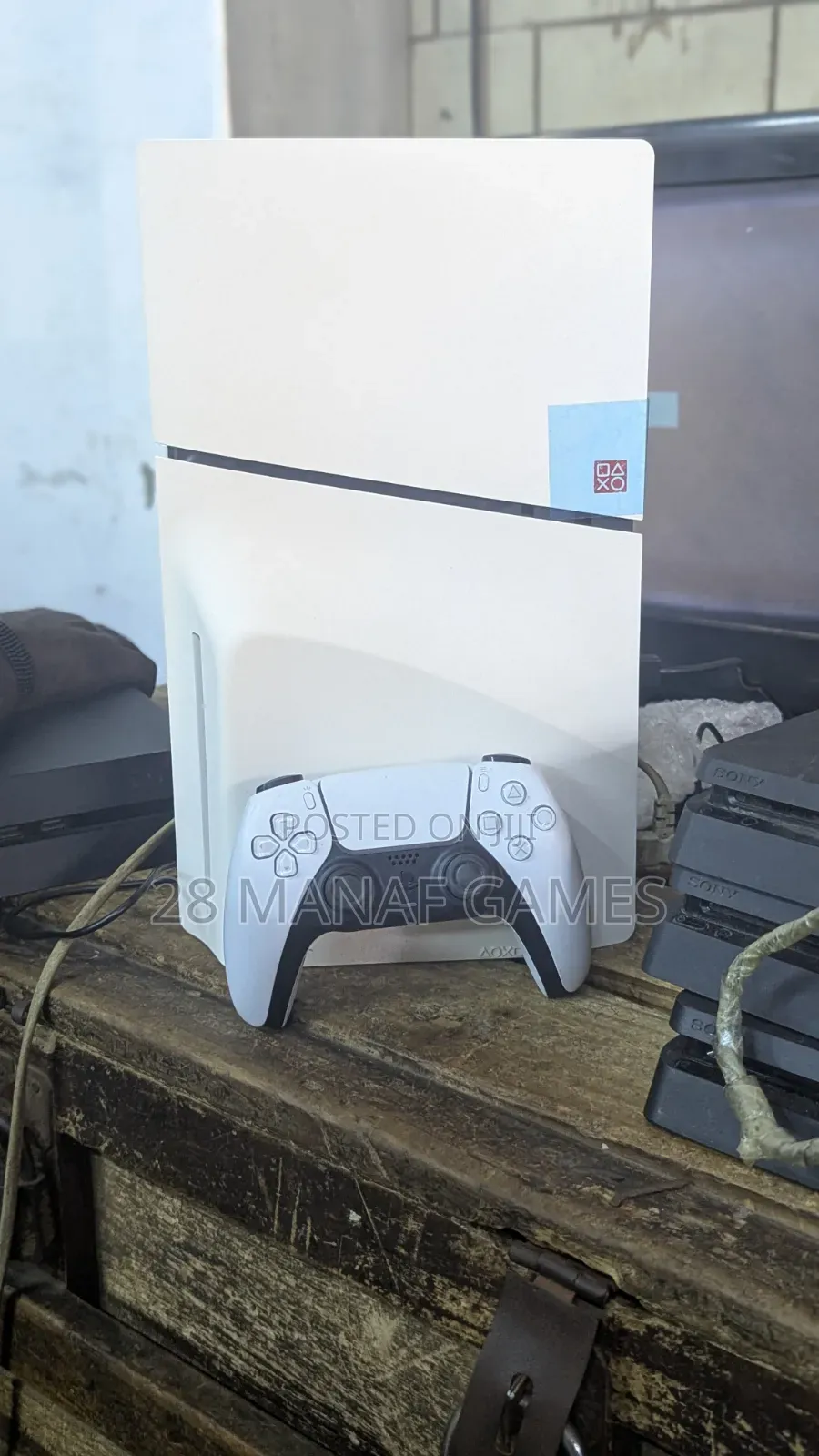 Uk Used Ps5 Slim With Games