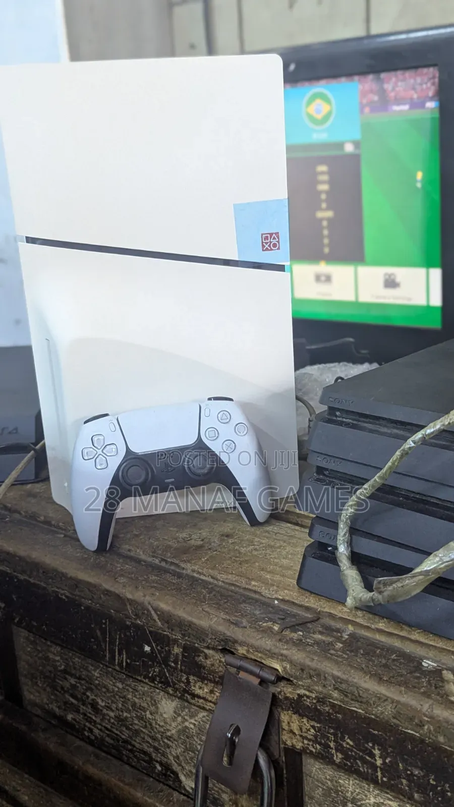 Uk Used Ps5 Slim With Games