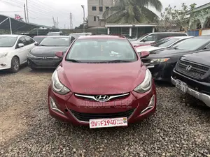 Hyundai Elantra 2015 Red