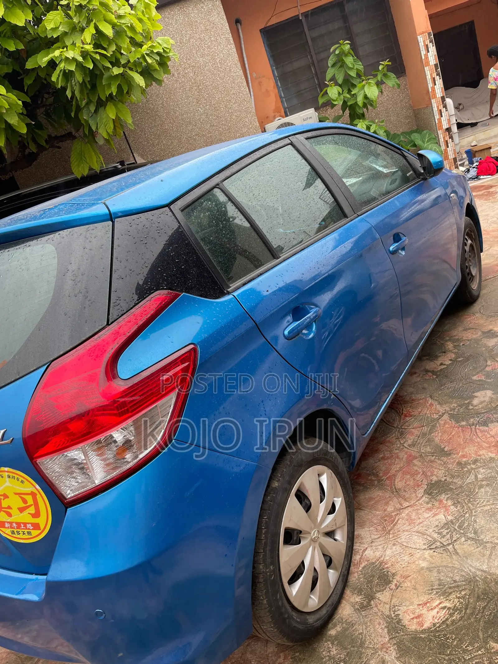 Toyota Yaris 2014 Blue