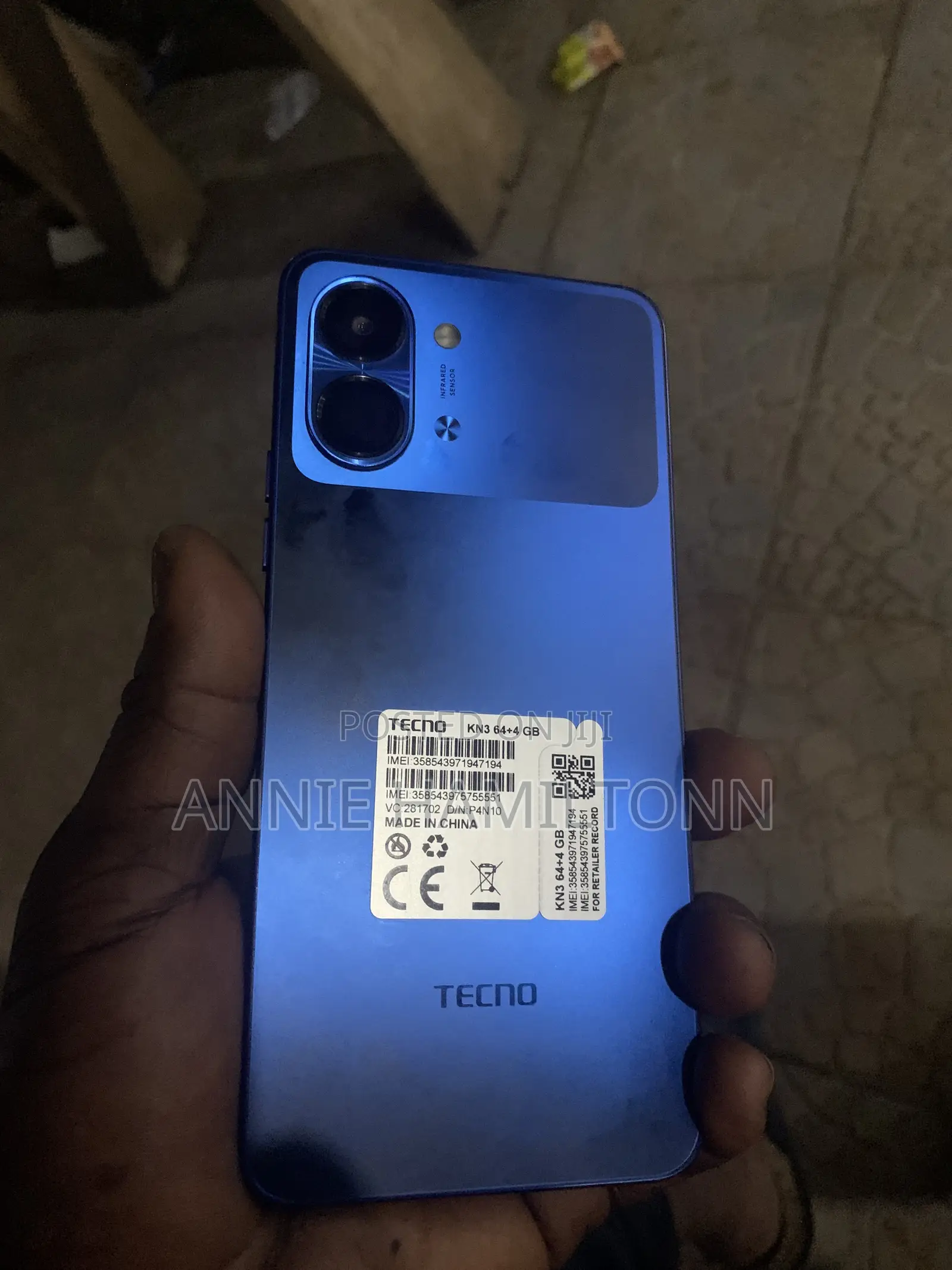 Tecno Pop 20 64 GB Blue