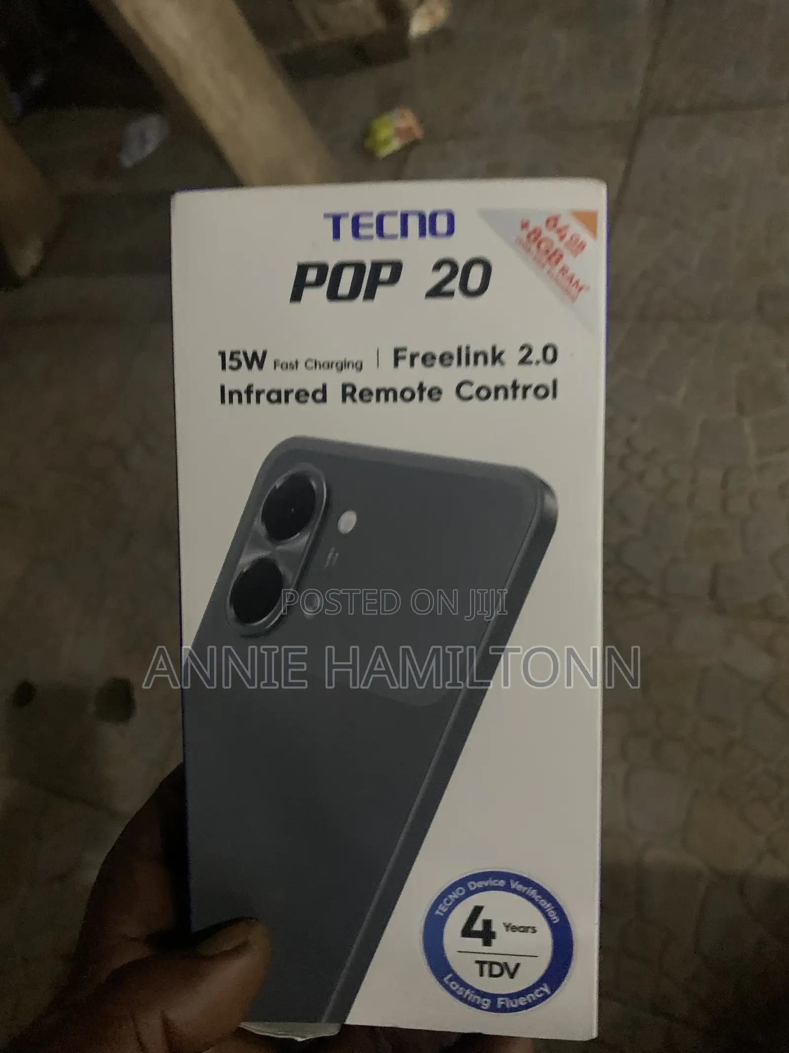 Tecno Pop 20 64 GB Blue
