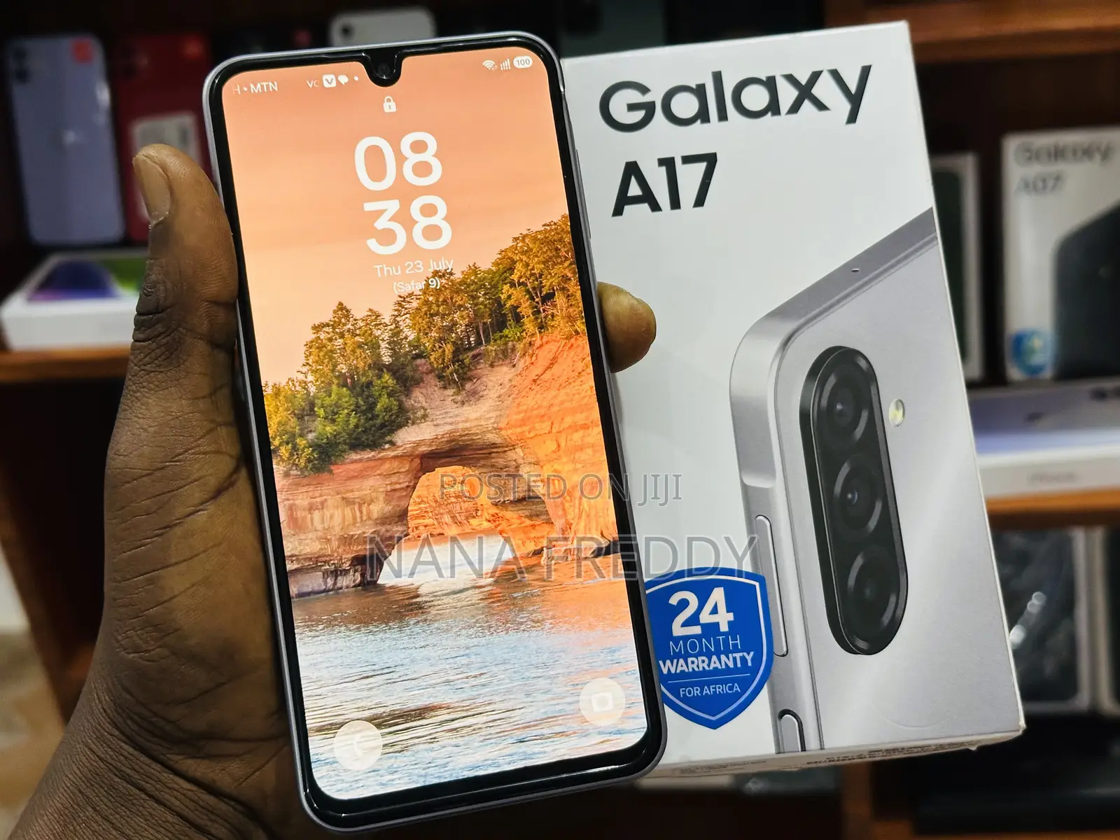 New Samsung Galaxy A17 128 GB Silver