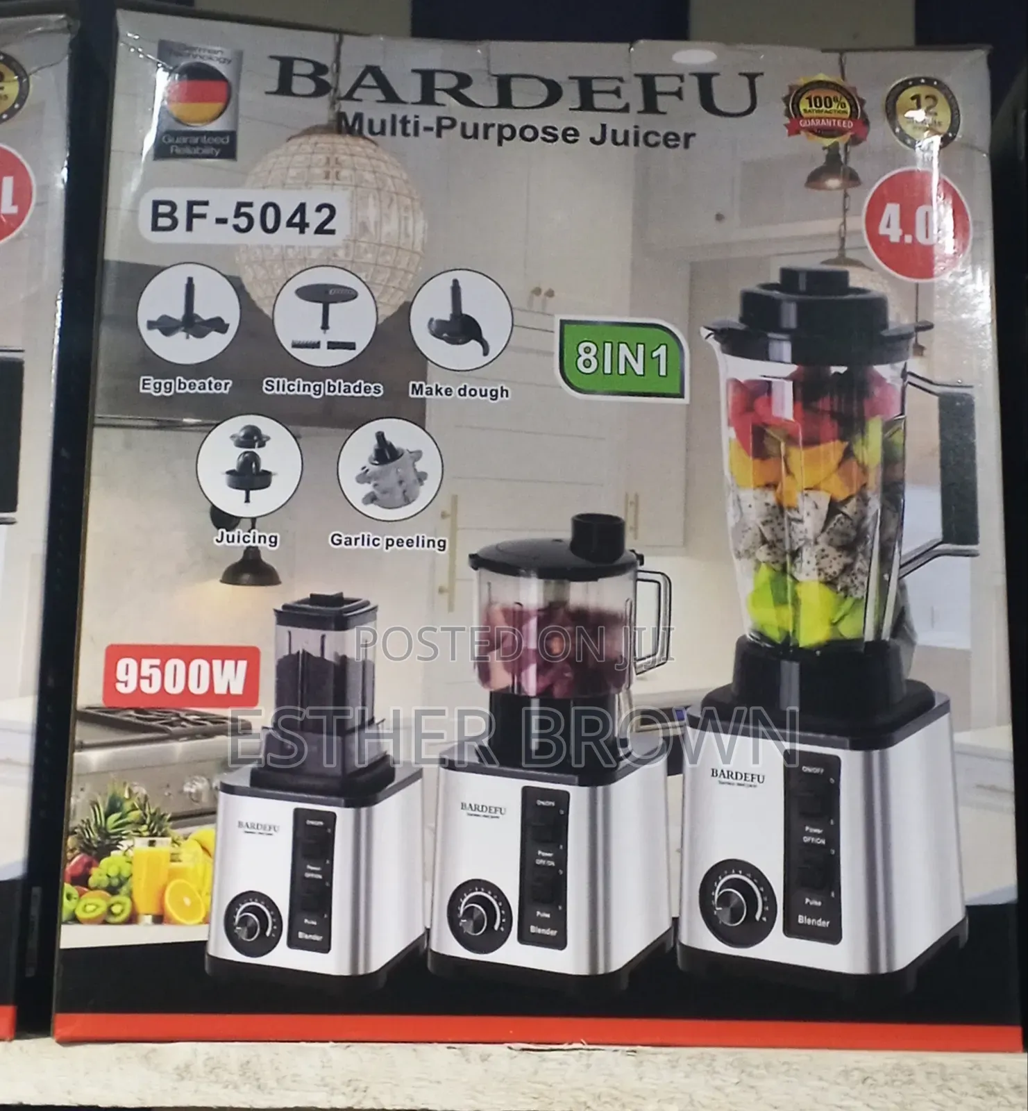 8in1 4L Blender