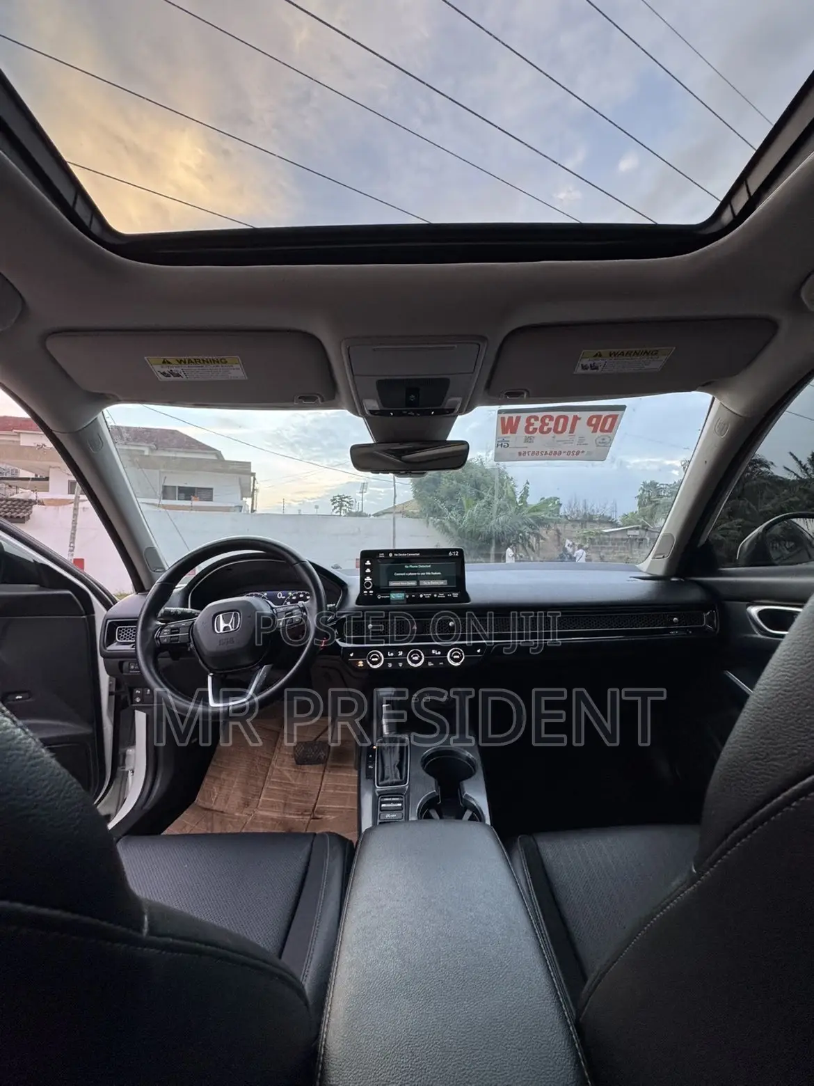Honda Civic Touring CVT 2024 White