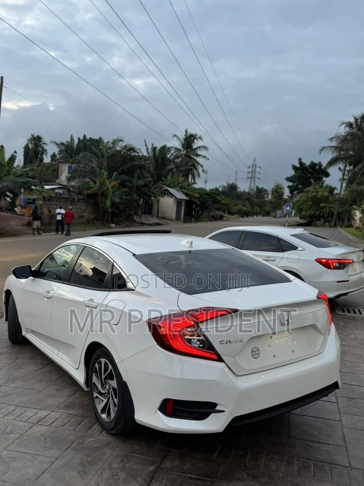 Honda Civic EX Sedan 2018 White