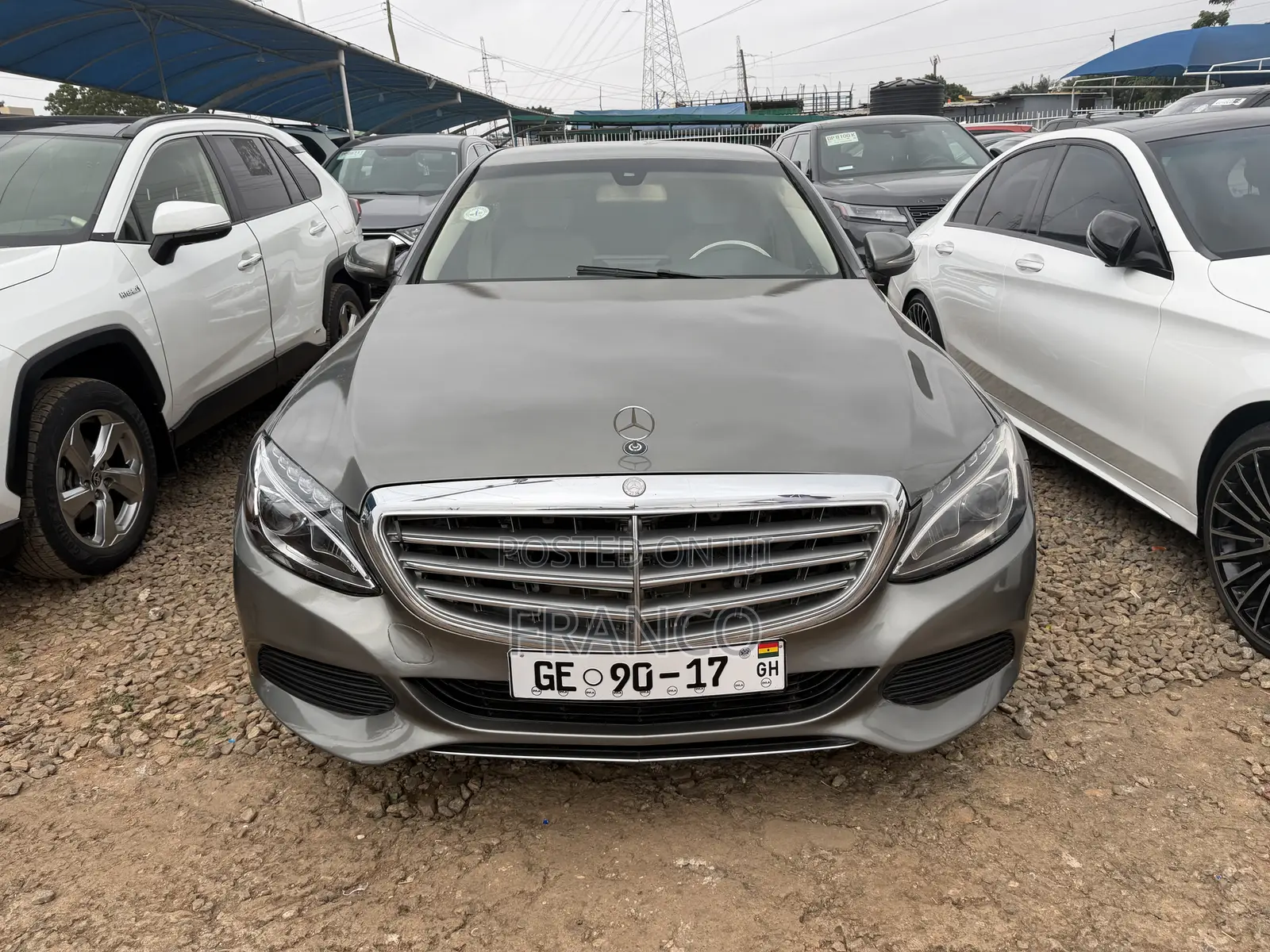Mercedes-Benz C300 Luxury 4dr AWD 4Matic Sedan (2.0L 4cyl 7A) 2015 Gray