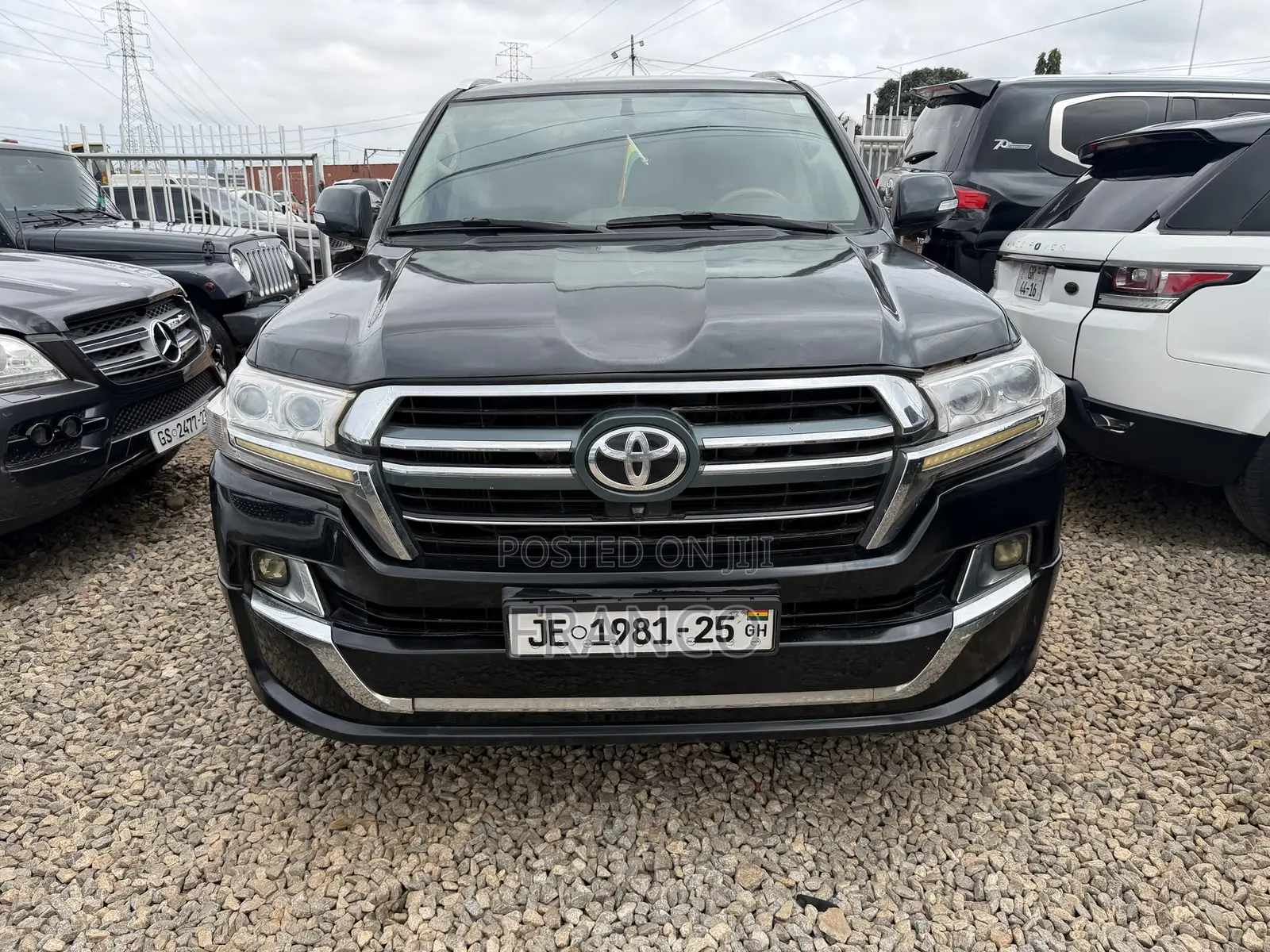 Toyota Land Cruiser 4.5 V8 GXR 2012 Black
