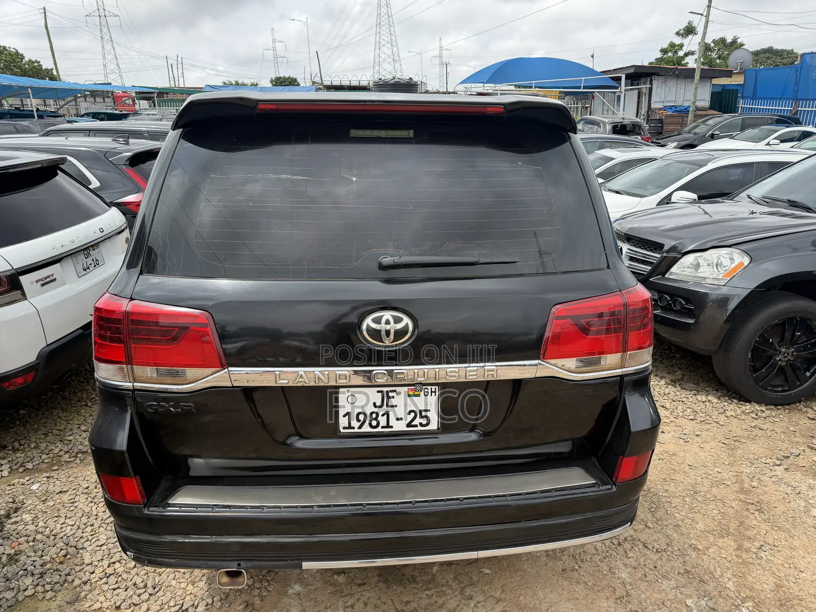 Toyota Land Cruiser 4.5 V8 GXR 2012 Black