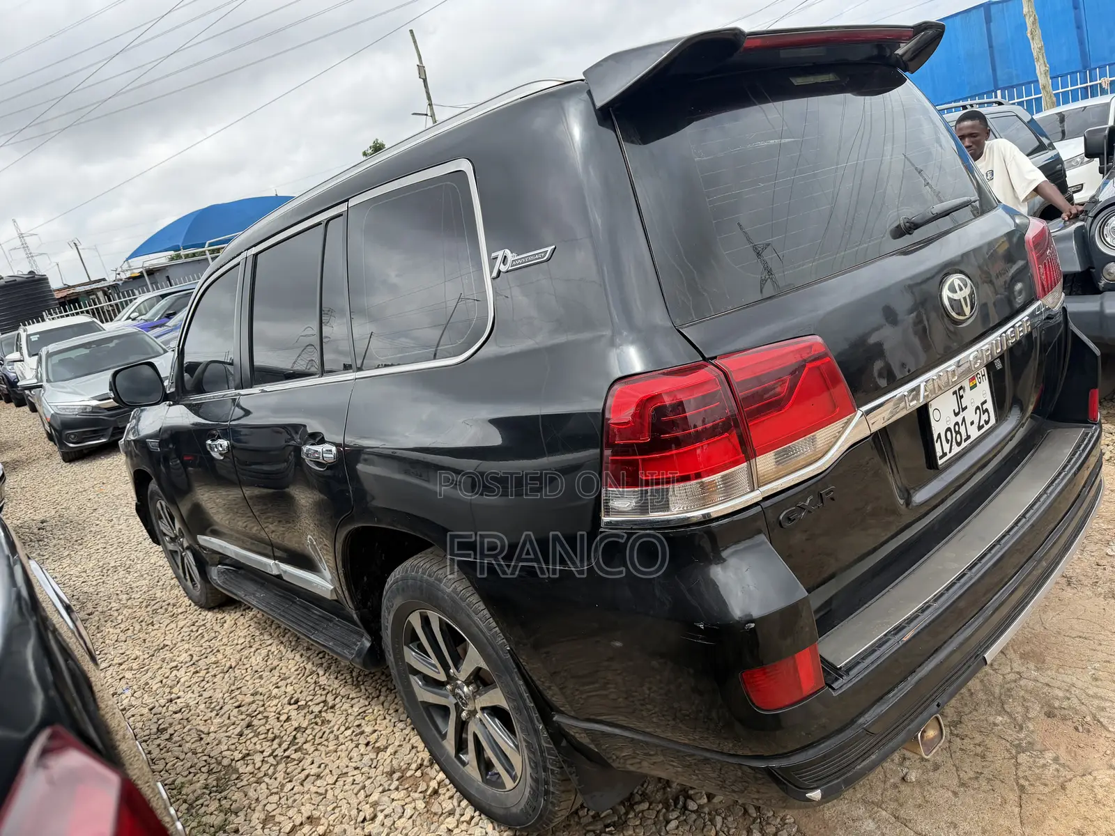 Toyota Land Cruiser 4.5 V8 GXR 2012 Black