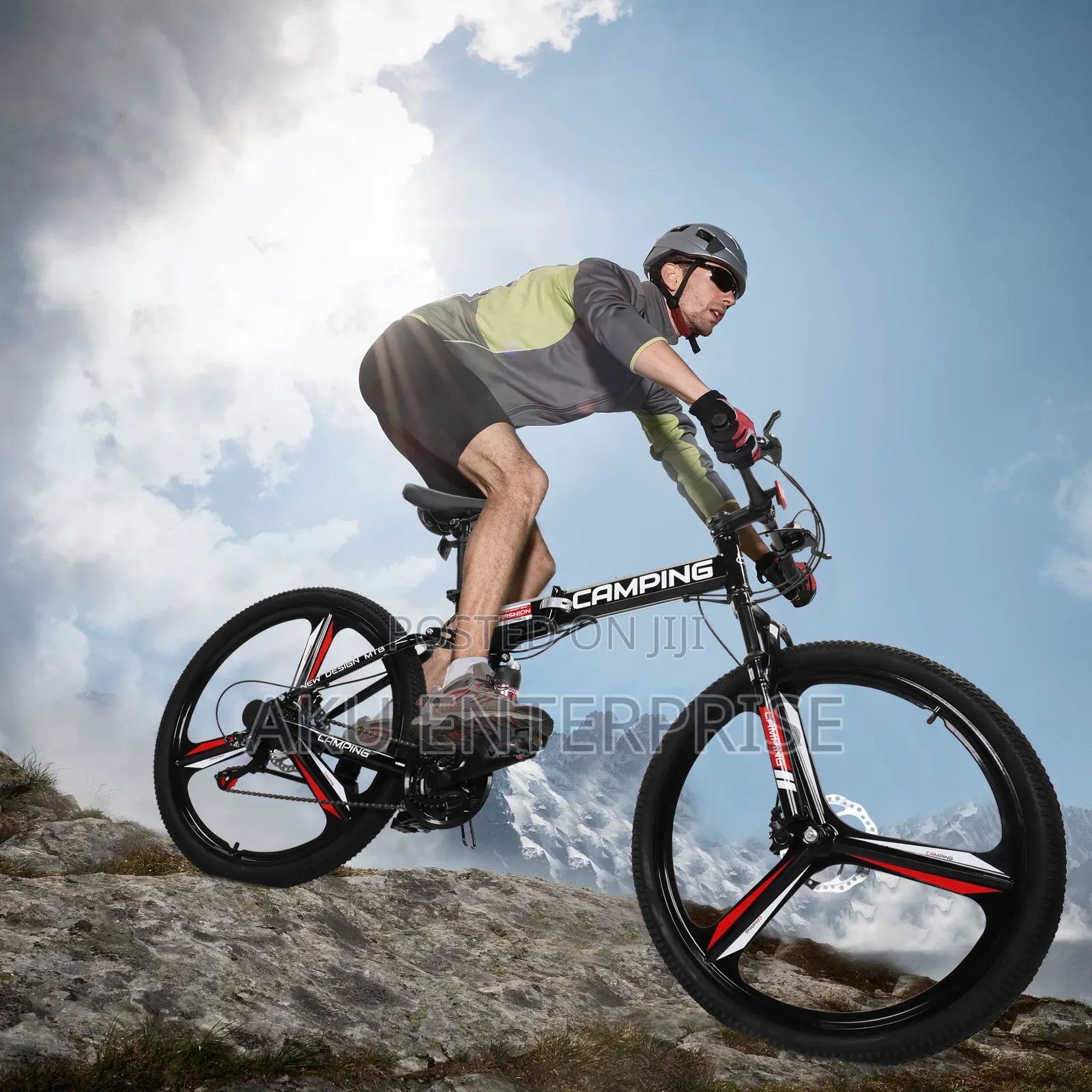 26-Inch Foldable Mountain Bike