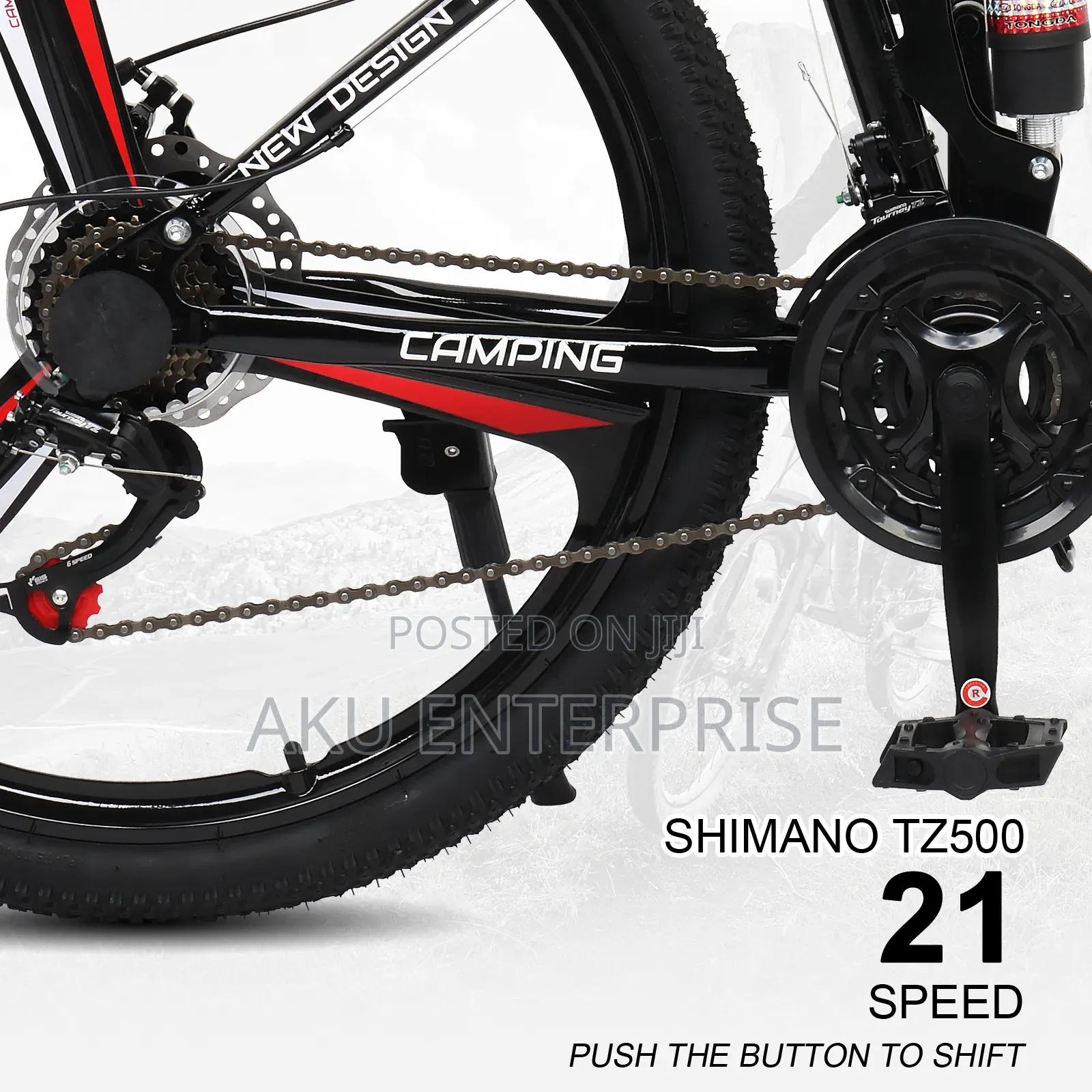 26-Inch Foldable Mountain Bike