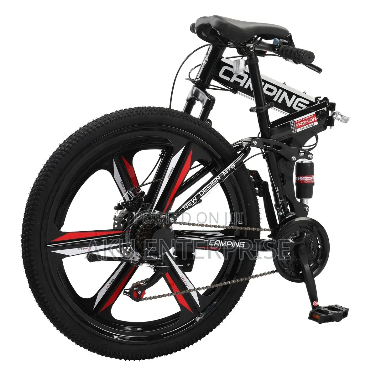 26-Inch Foldable Mountain Bike