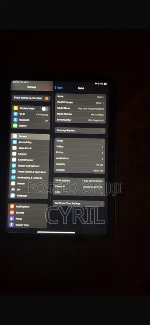 Apple iPad mini (2021) 64 GB Gray